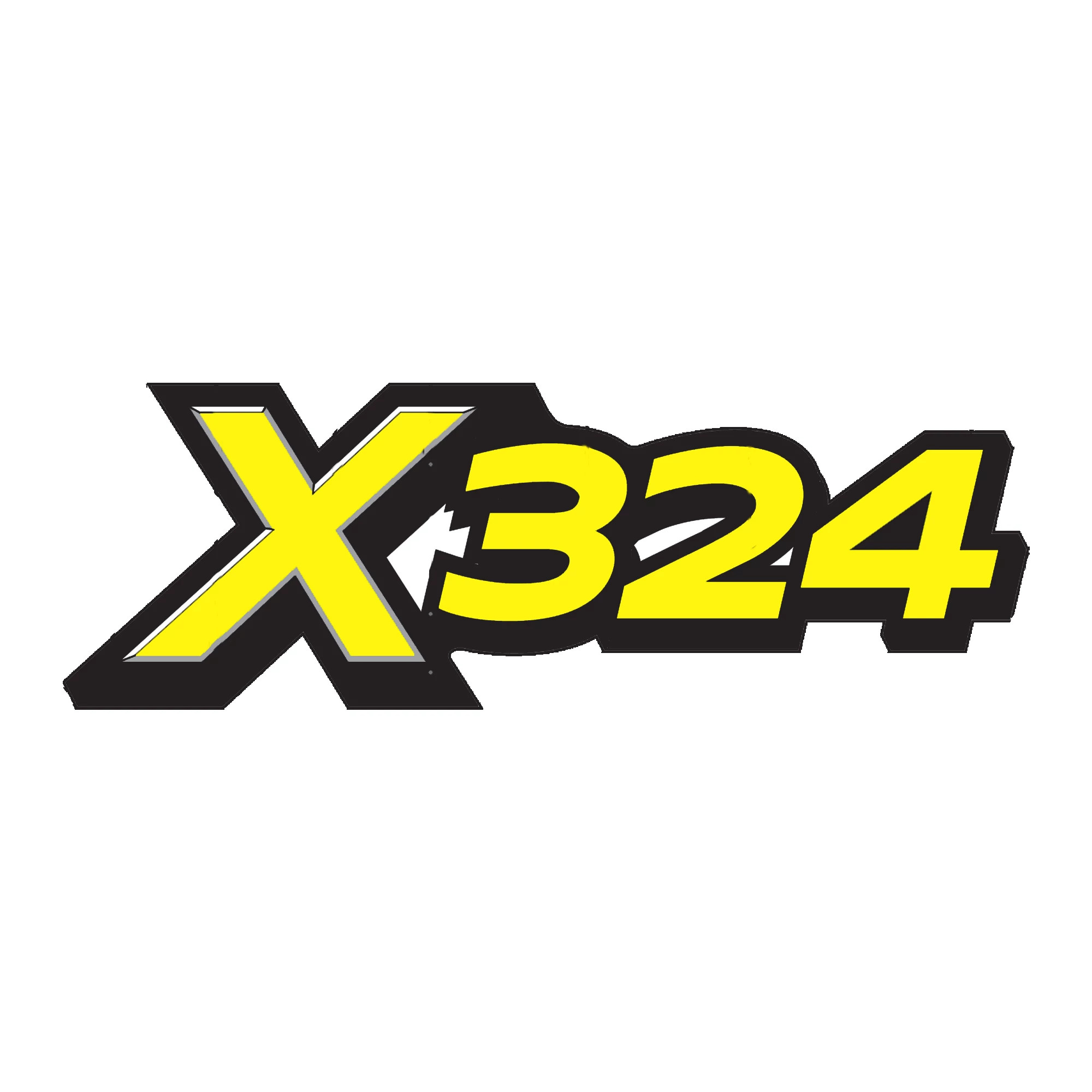 John Deere X324 Model Designator Label - M152344