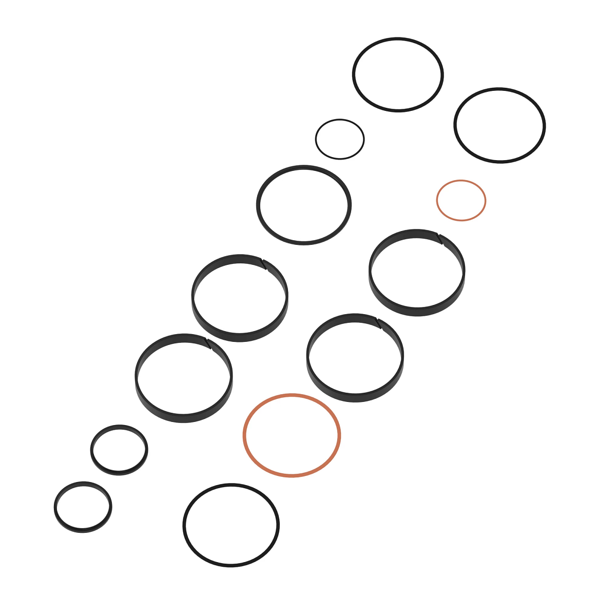 John Deere Hydraulic Cylinder Seal Kit - AH176572