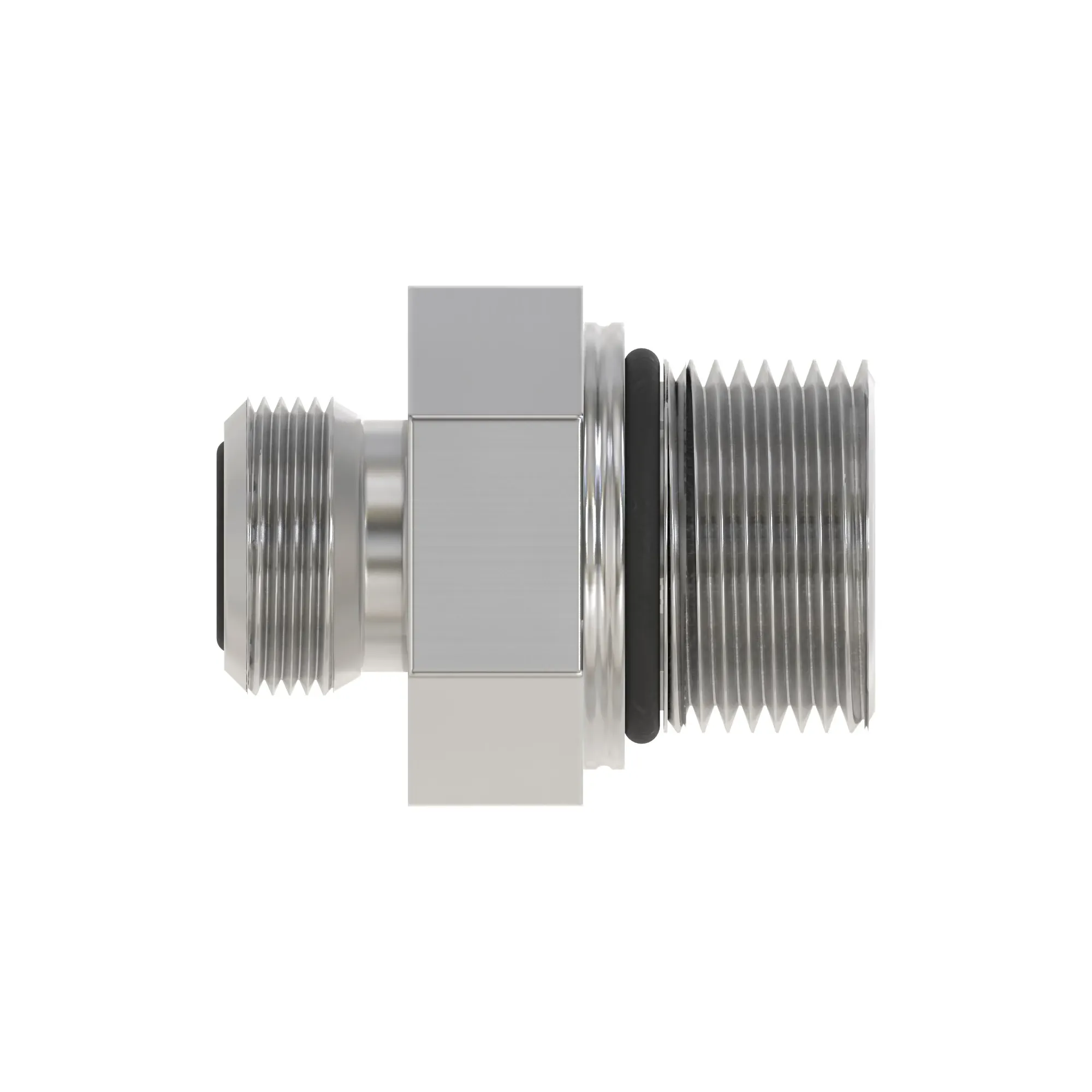 STUD STRAIGHT, ORFS W/METRIC HEX