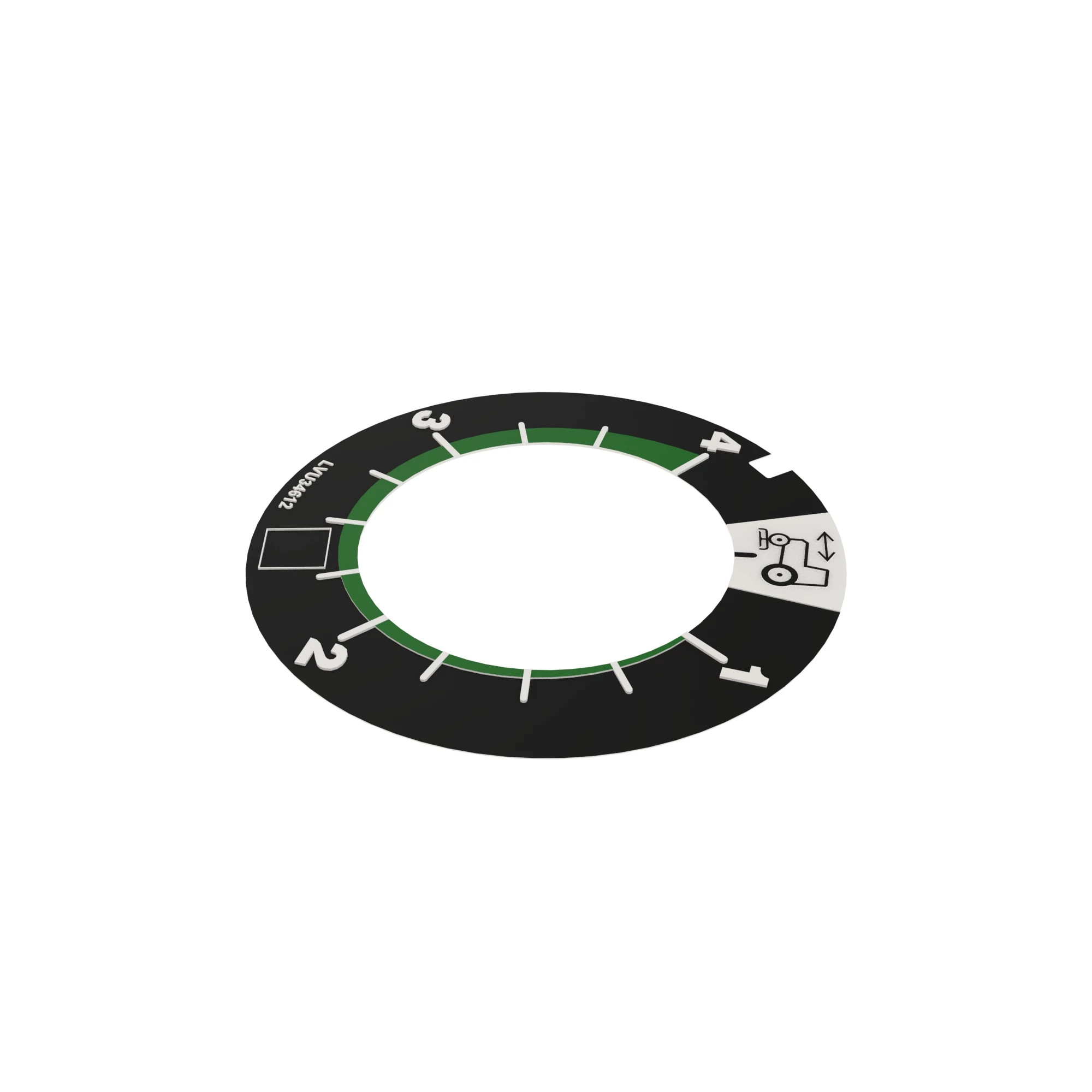 LABEL, MOWER LIFT HEIGHT