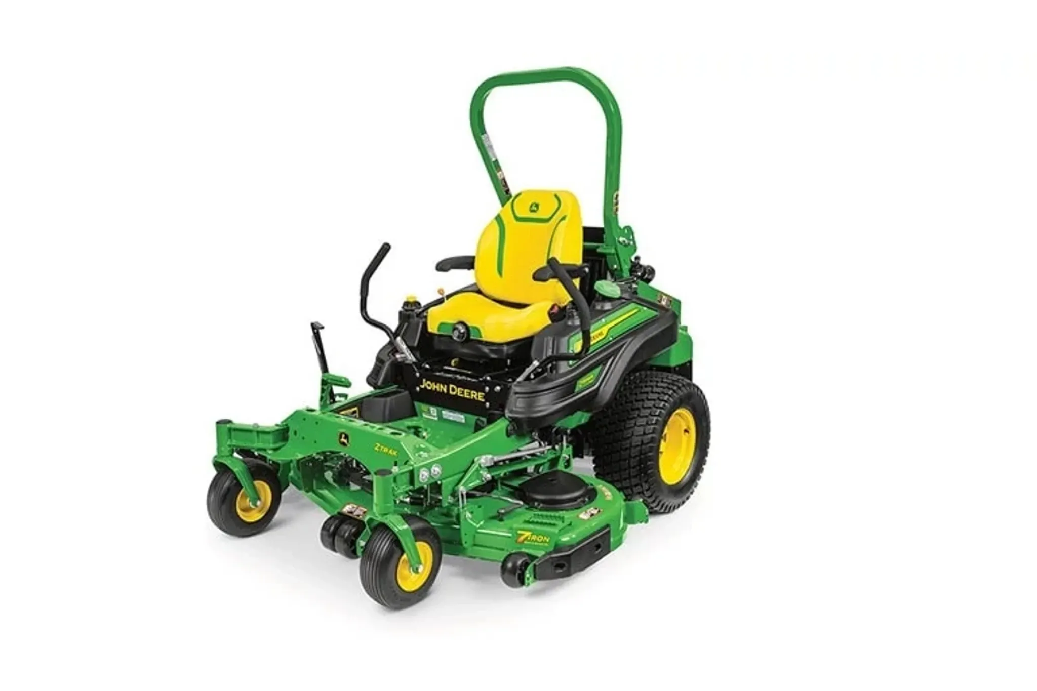 Z994R Diesel ZTrak zeroâ€‘turn commercial mower with green frame, yellow seat, and large wheels.