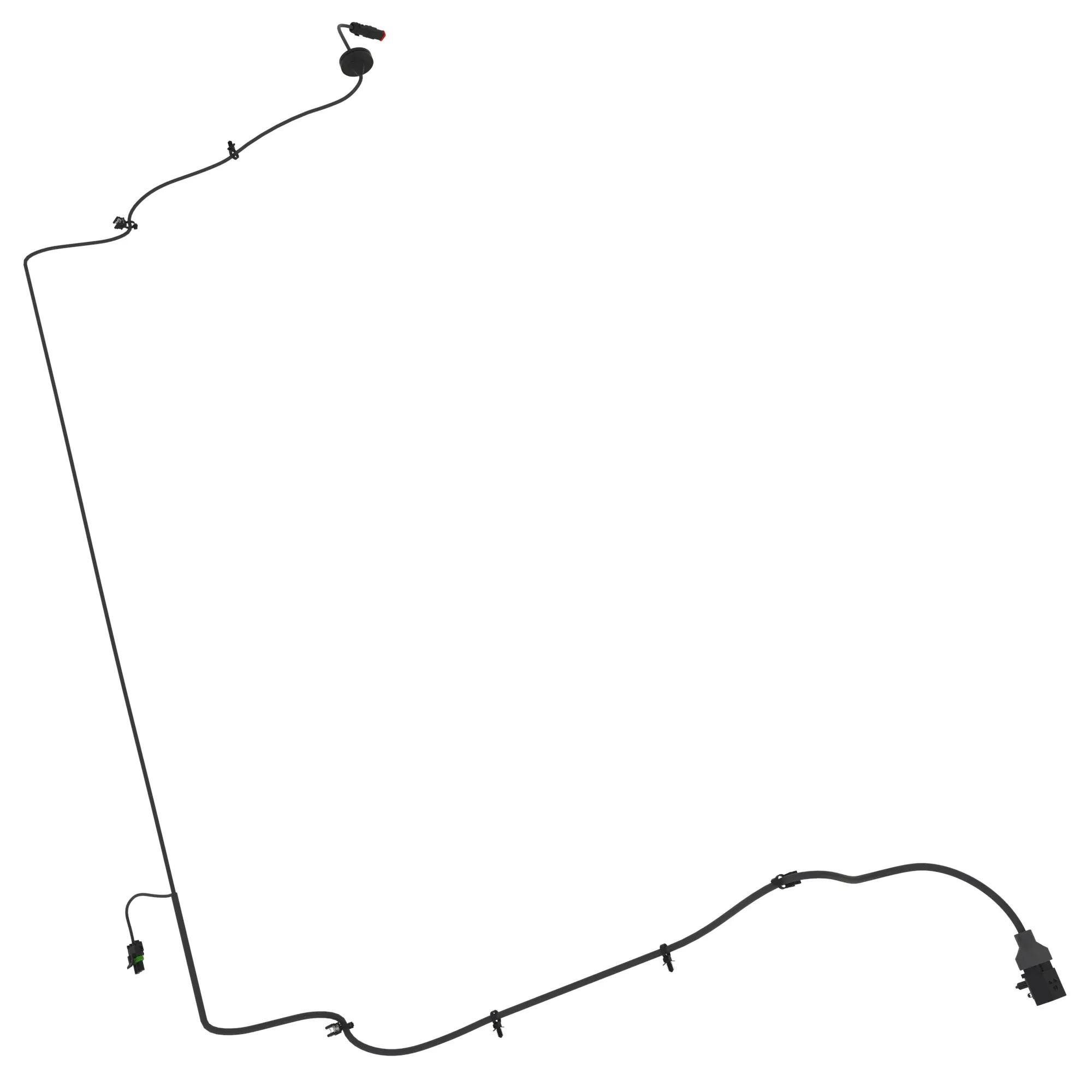 John Deere Single Straw Spreader Wiring Harness - AXE37626