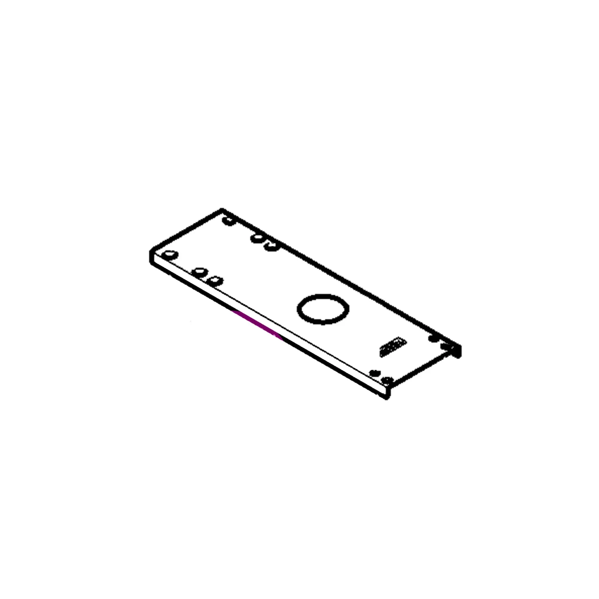 John Deere Oil Cooler Bracket - F076323