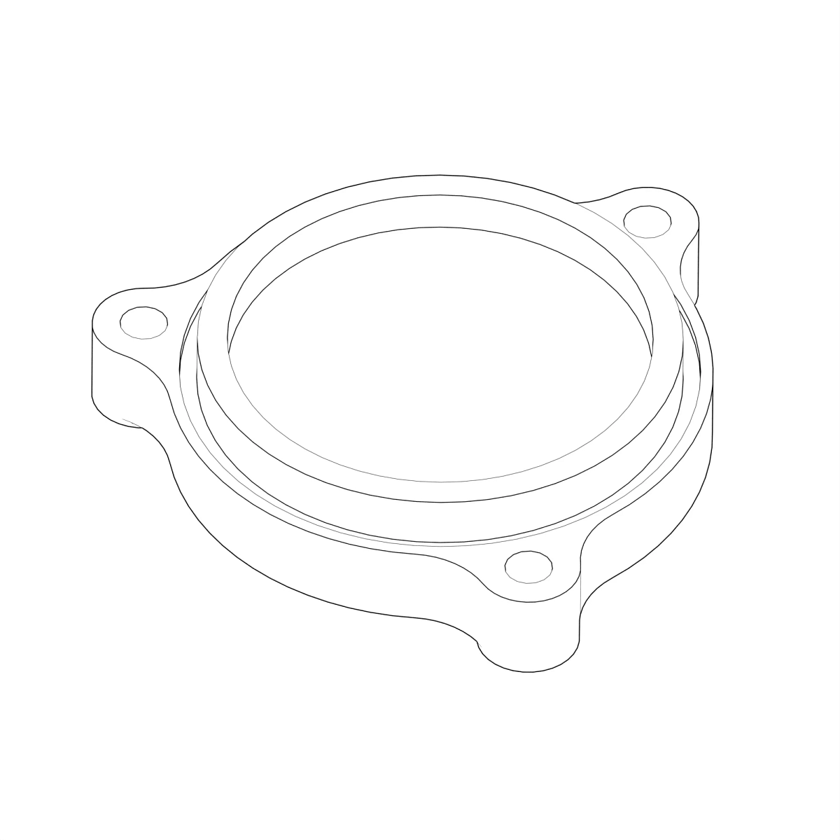 John Deere Transaxle Case Cover - M809303