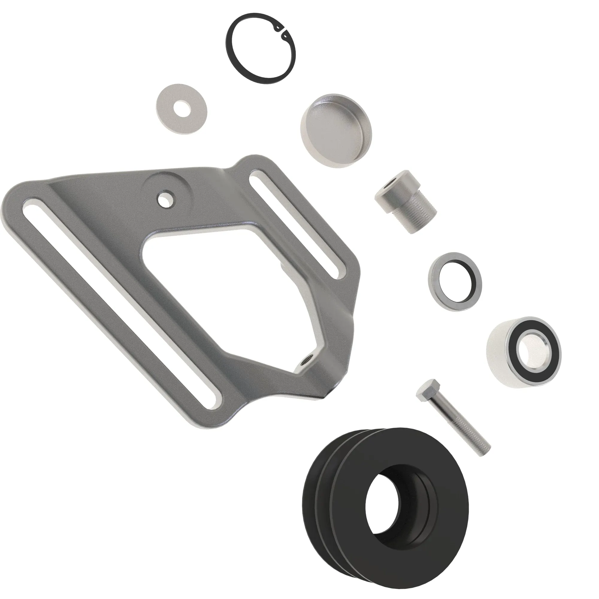 IDLER, FAN BELT, PULLEY