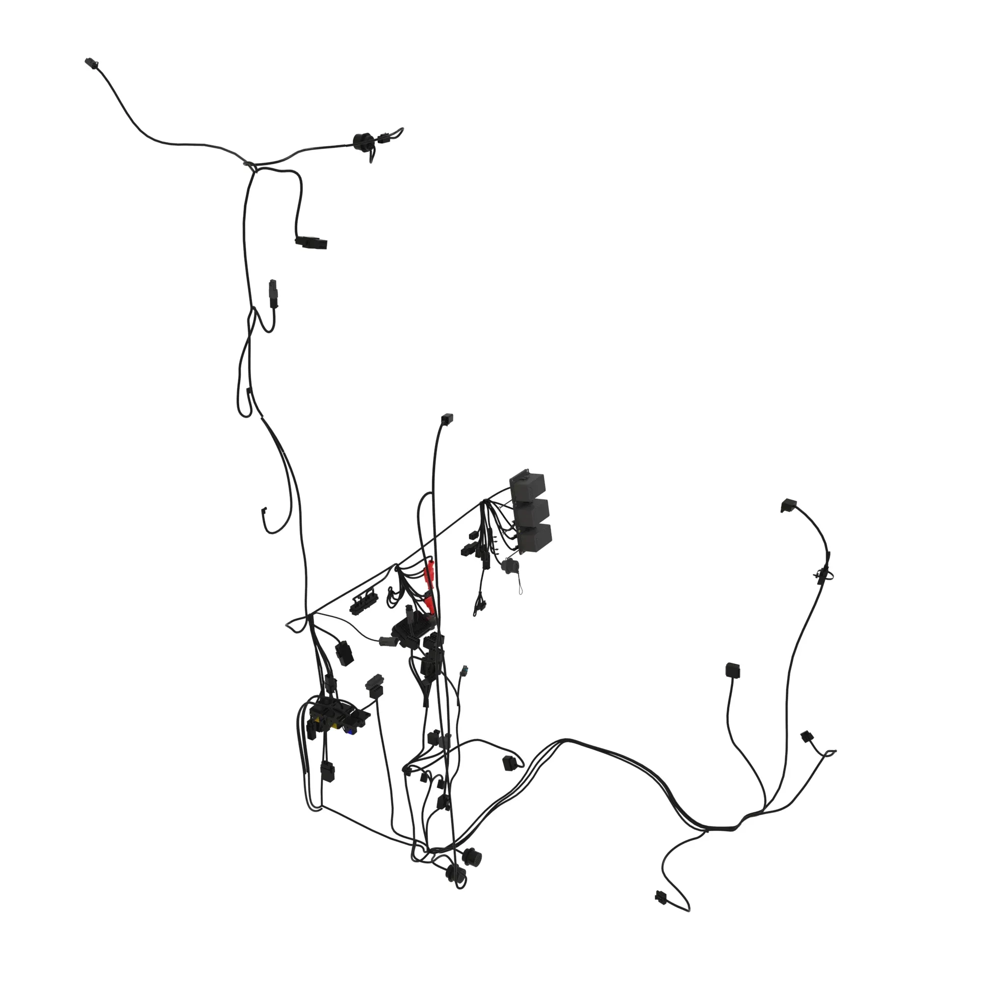 HARNESS, INTERIOR  6-WHEEL MOTORGRADER