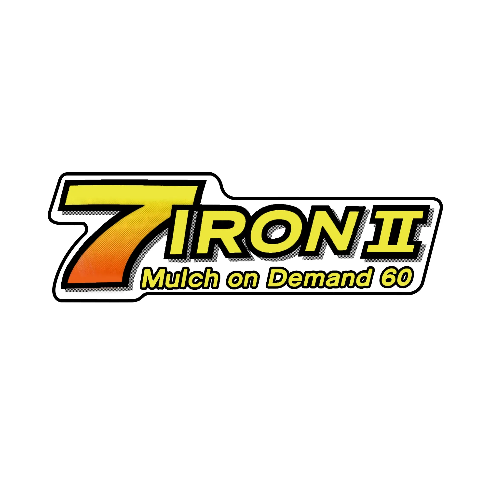John Deere 7IRONII™ Mulch On Demand 60" Decal - TCU21712