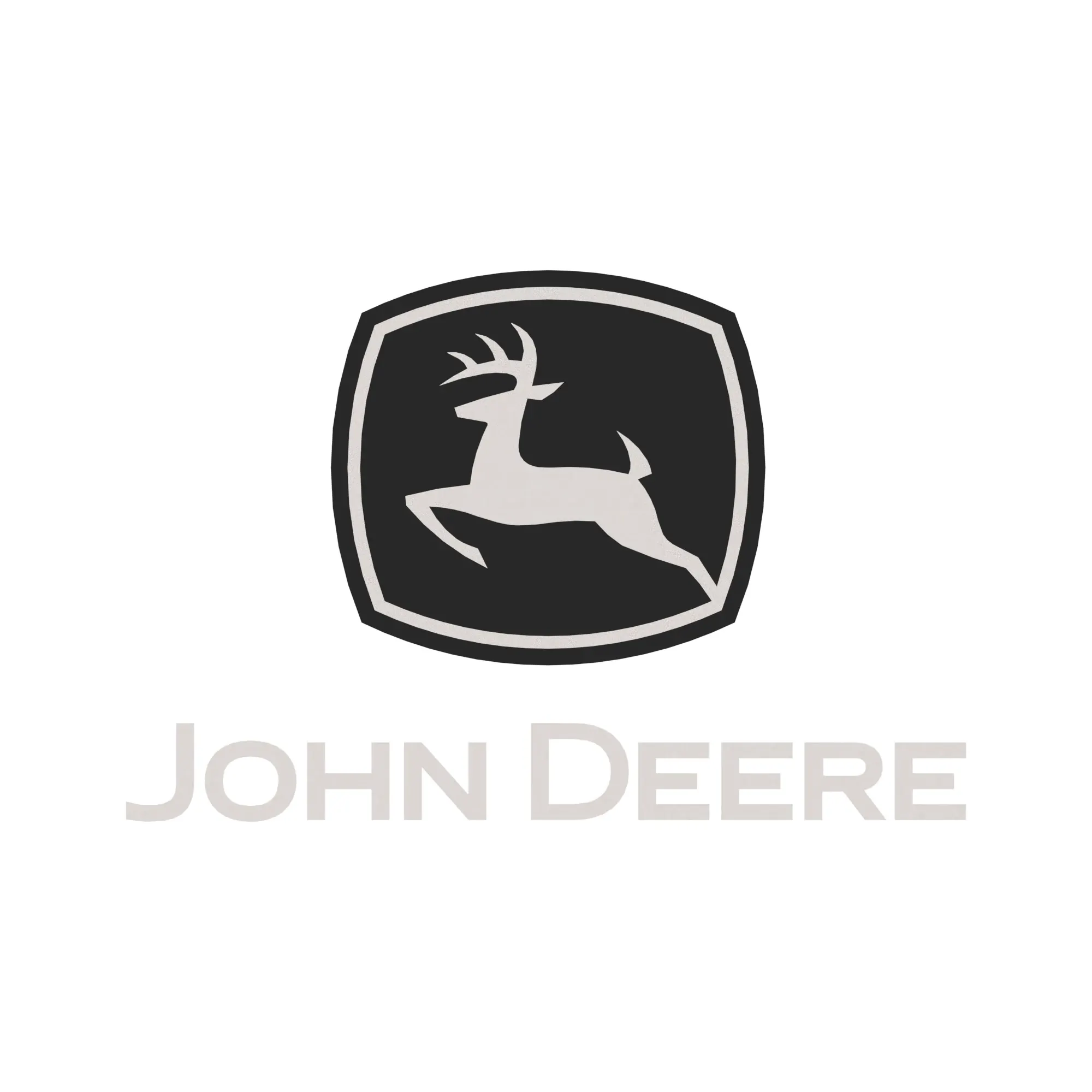 John Deere Vertical Composite Trademark Label - JD5763