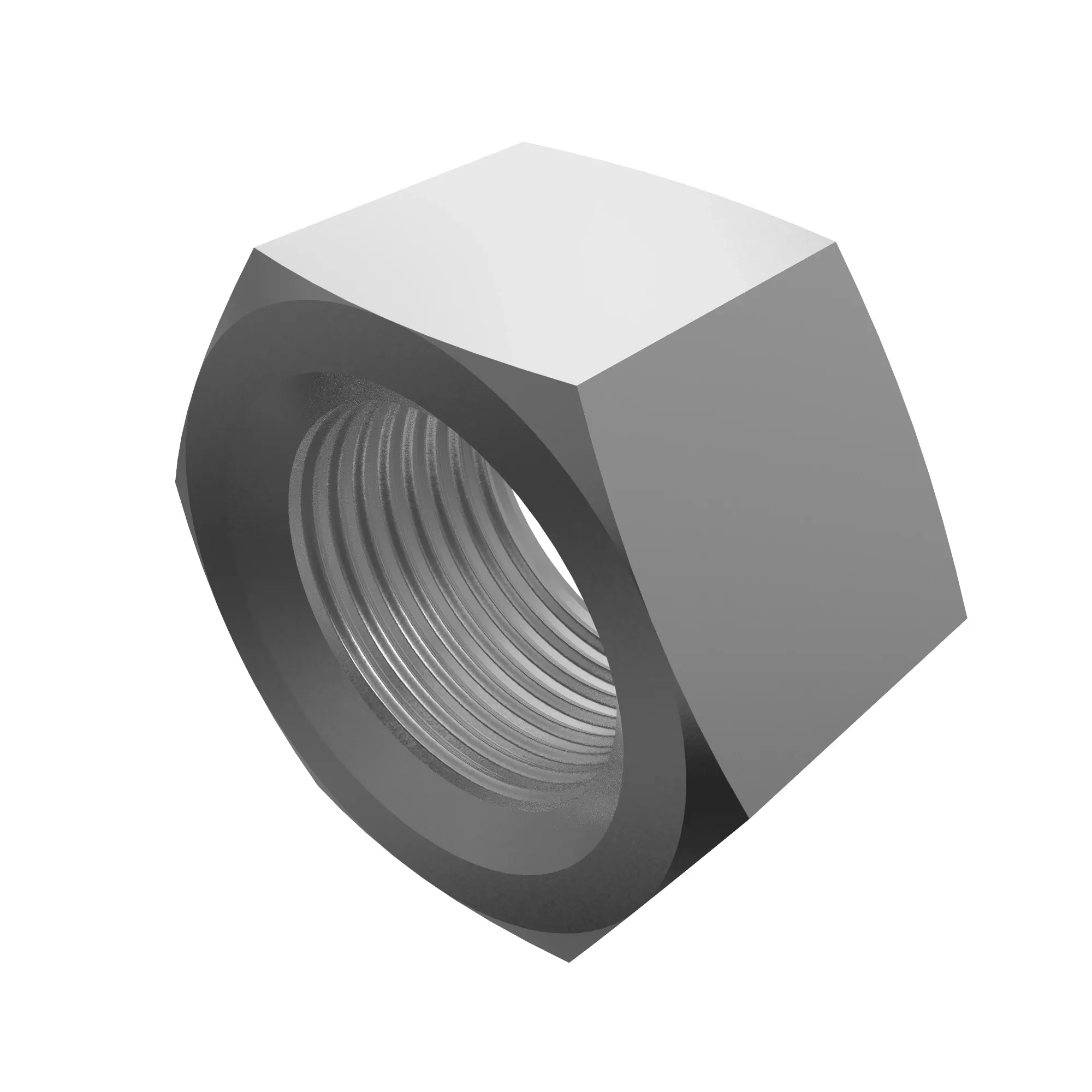 NUT, METRIC, HEX, STYLE 2