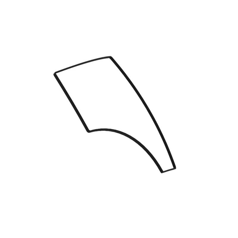 John Deere Cab Door and Window Weatherstrip - L205791