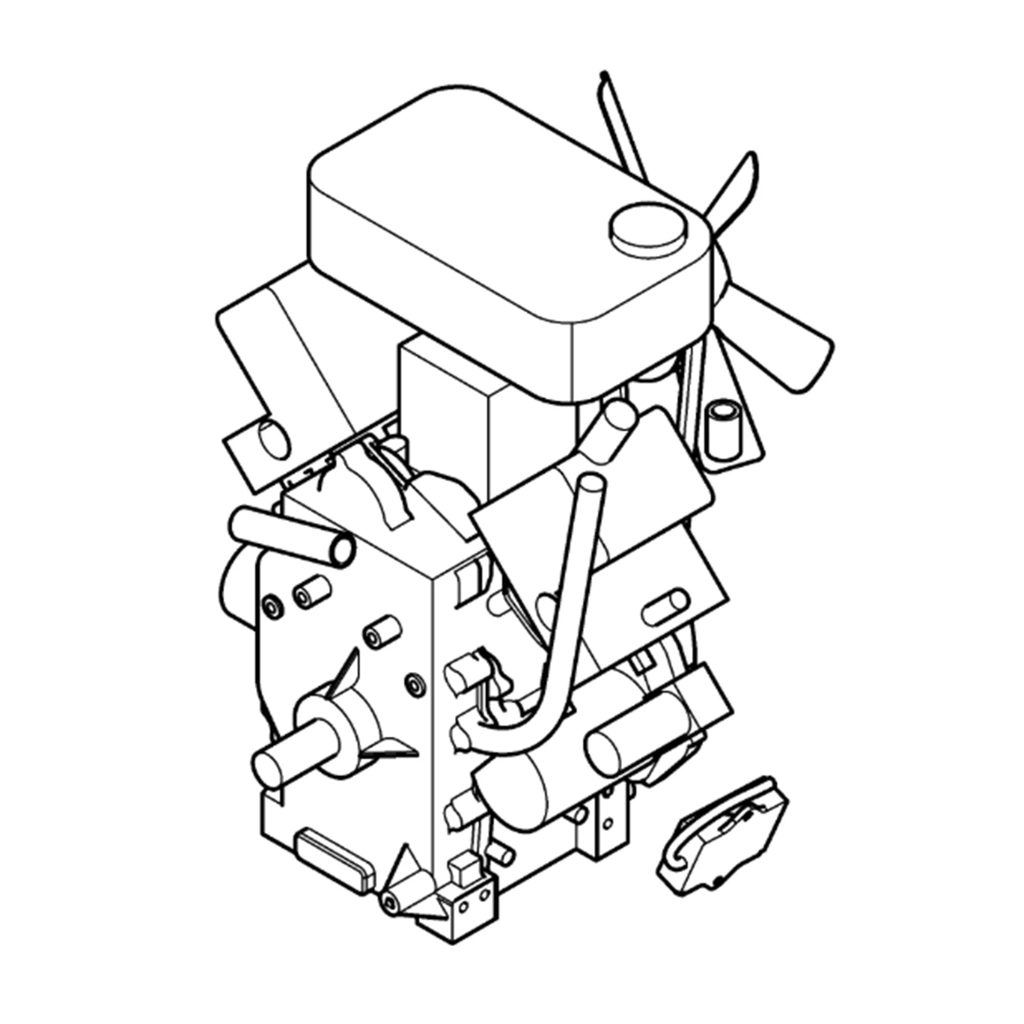 John Deere Gasoline Engine - MIA11920
