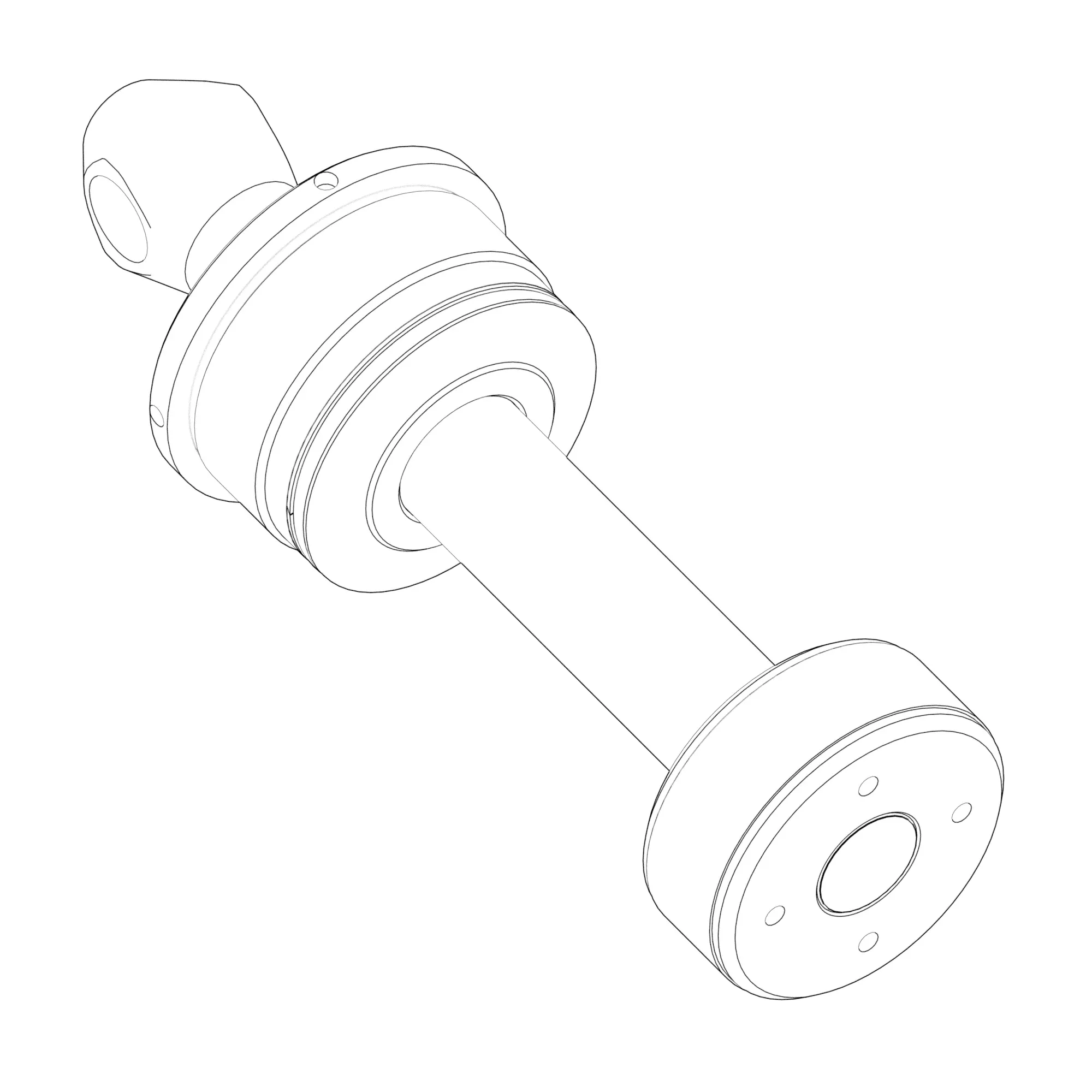 CAT 4, YOLK END, HYDRAULIC CENTER LINK