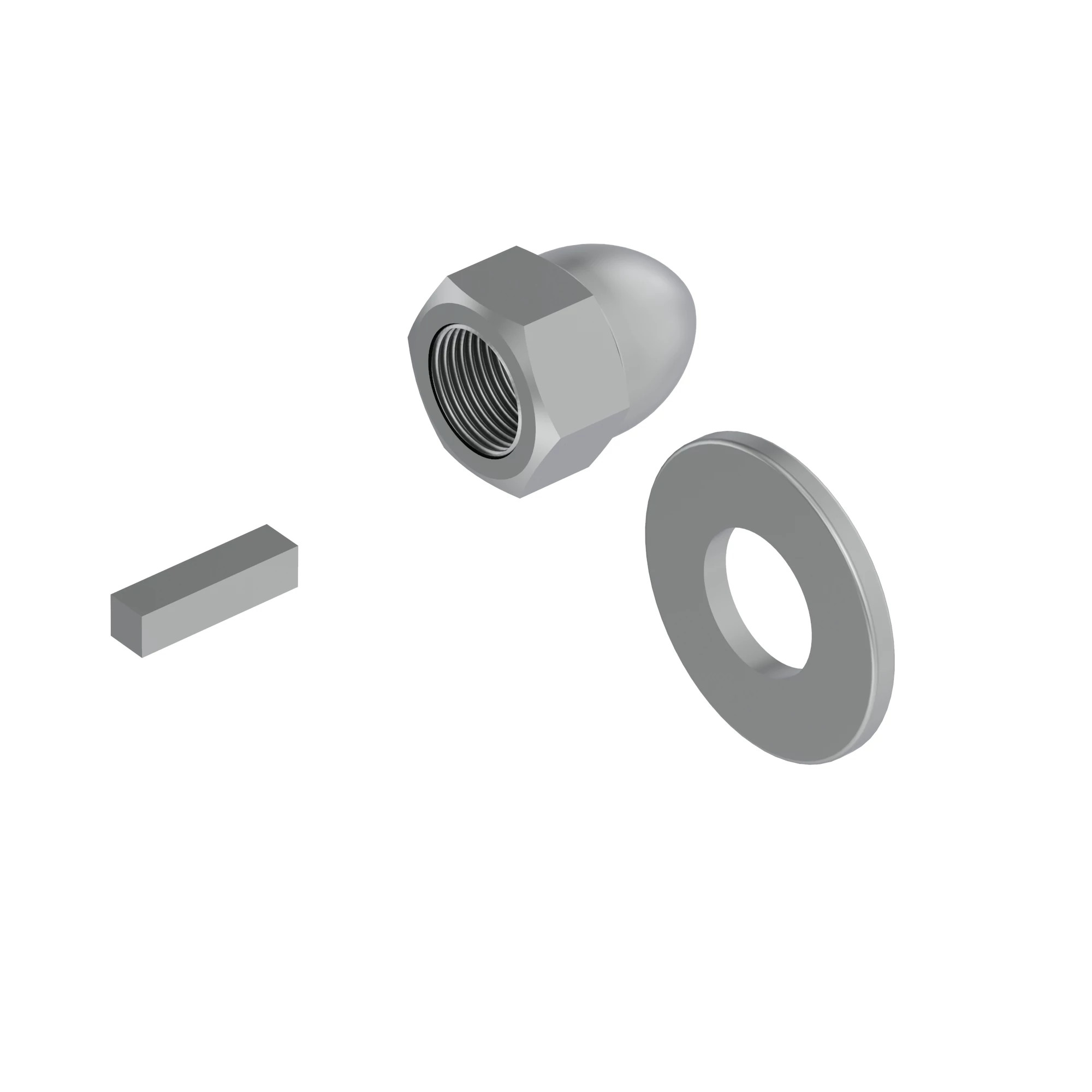 IMPELLER MOUNT KIT, HIGH FLOW PUMP