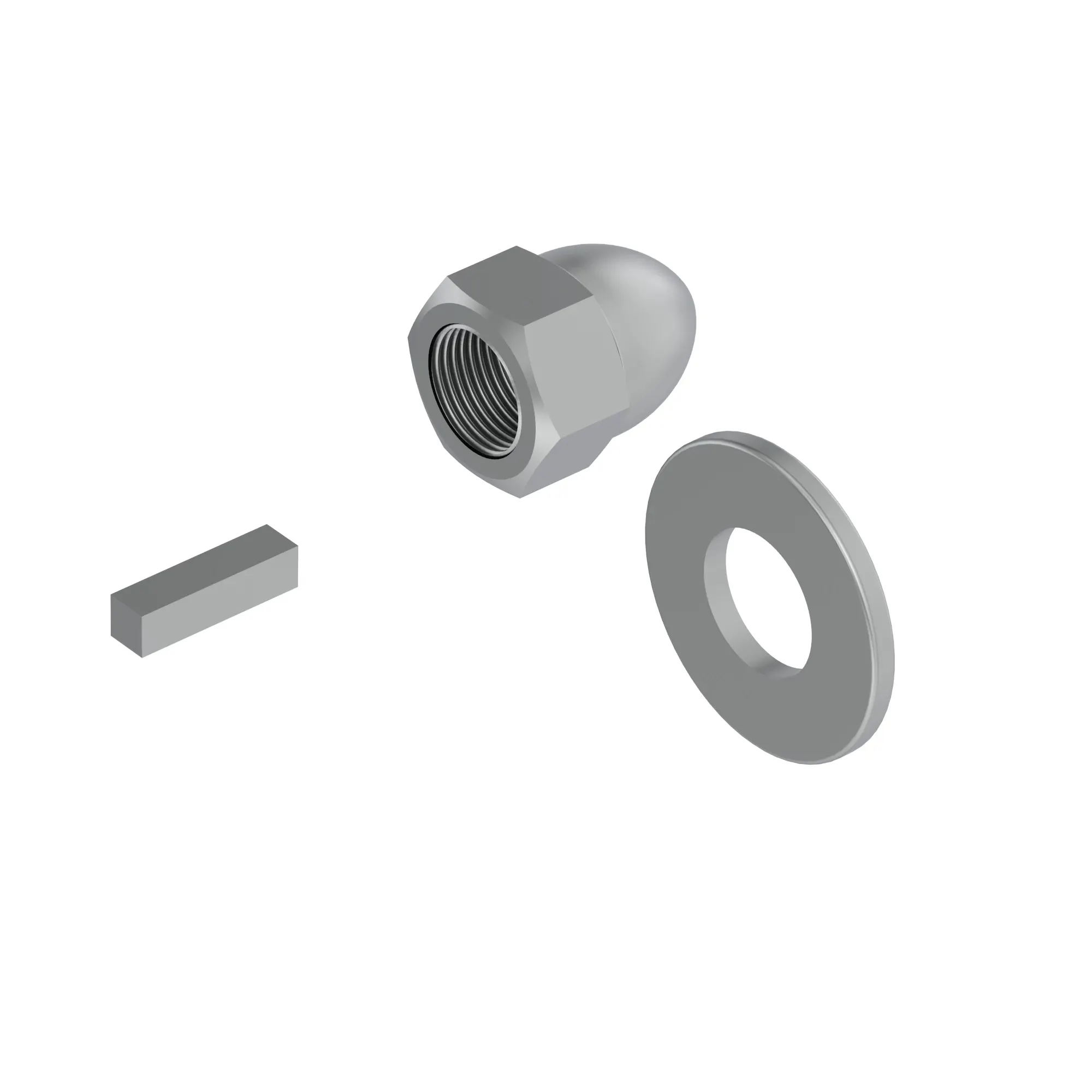IMPELLER MOUNT KIT, HIGH FLOW PUMP