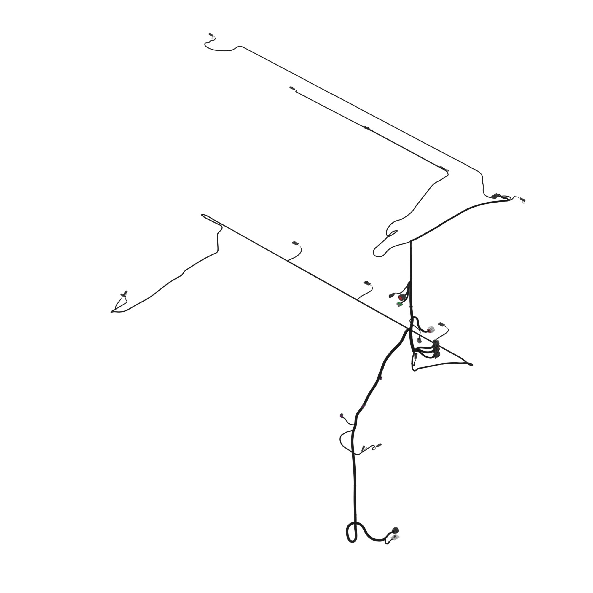 John Deere Feeder Wiring Harness - AN405229