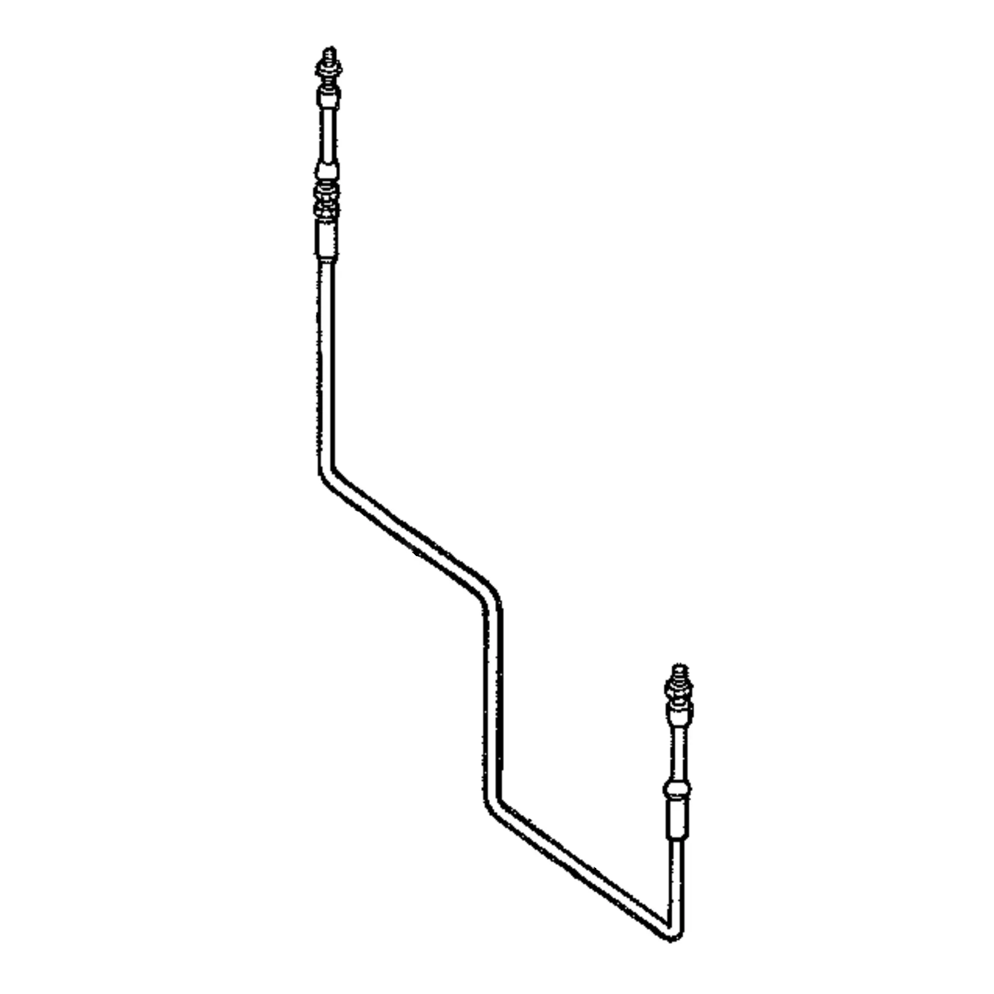 John Deere Hydrostatic Drive Control Push Pull Cable - AH76369