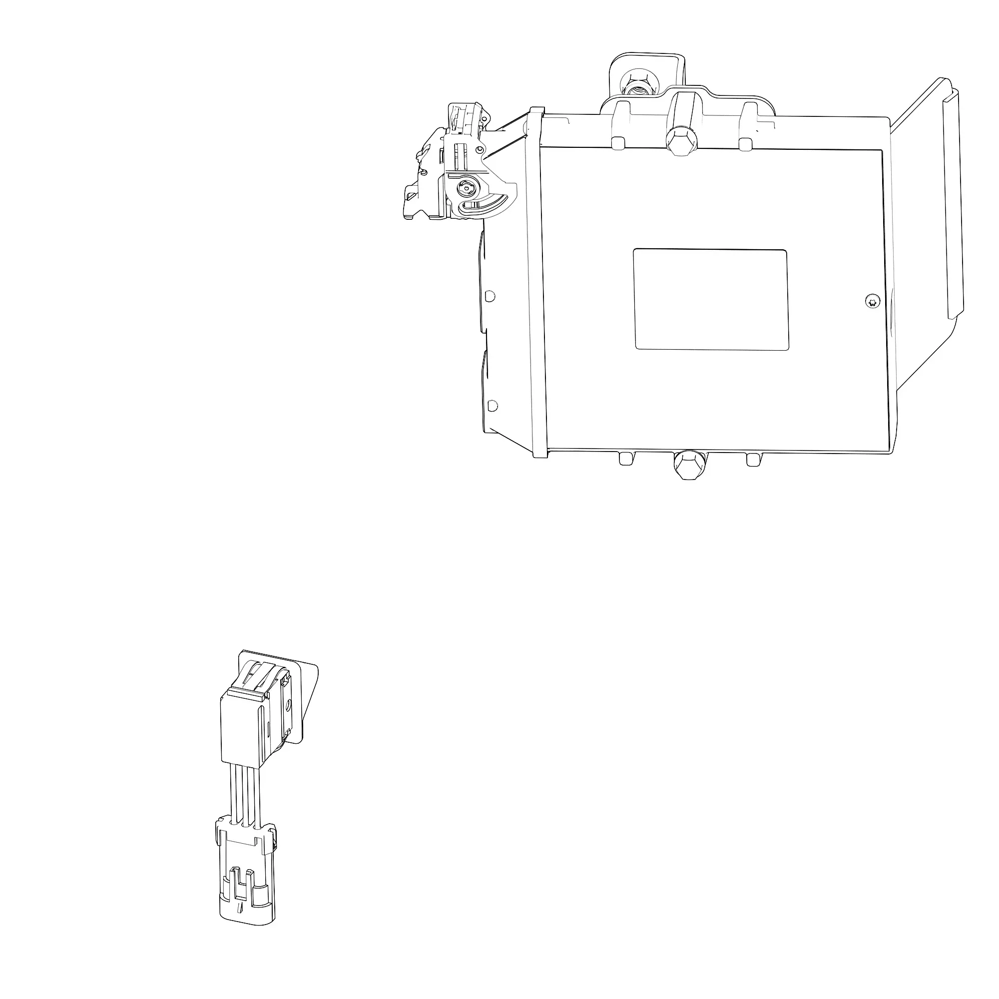 Electronic Box, Secondary Brake, 5R, and Test Switch