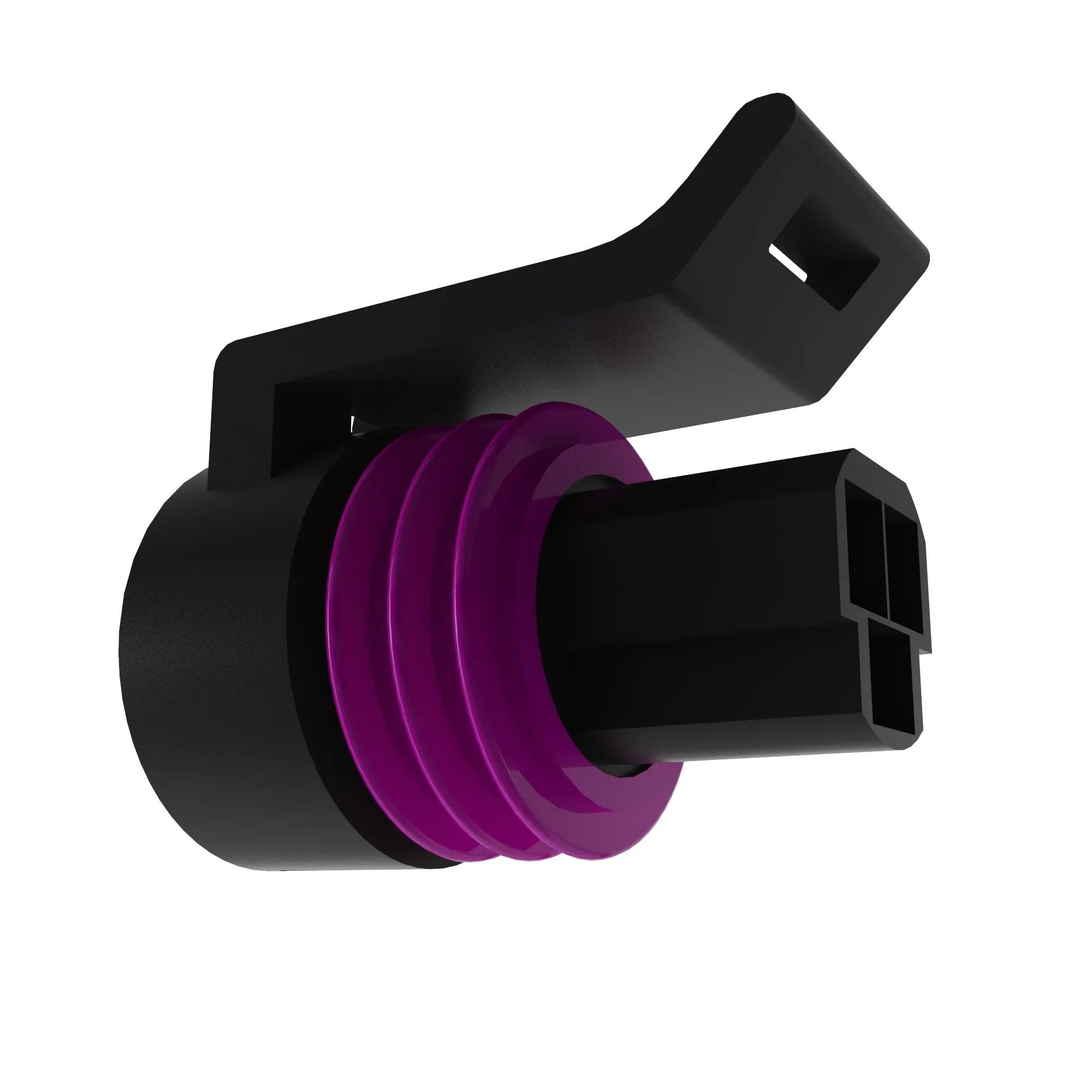 CONN DELPHI MP150 3W FS BLK NYLON