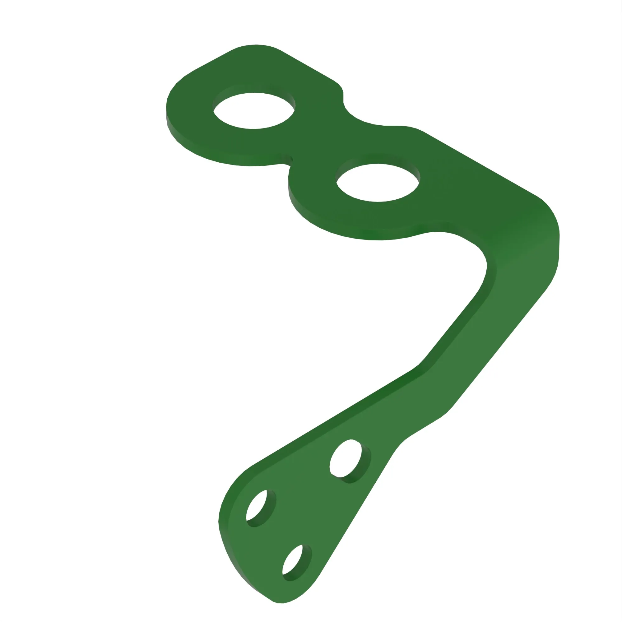 John Deere Front Hitch Line Bracket - L208729