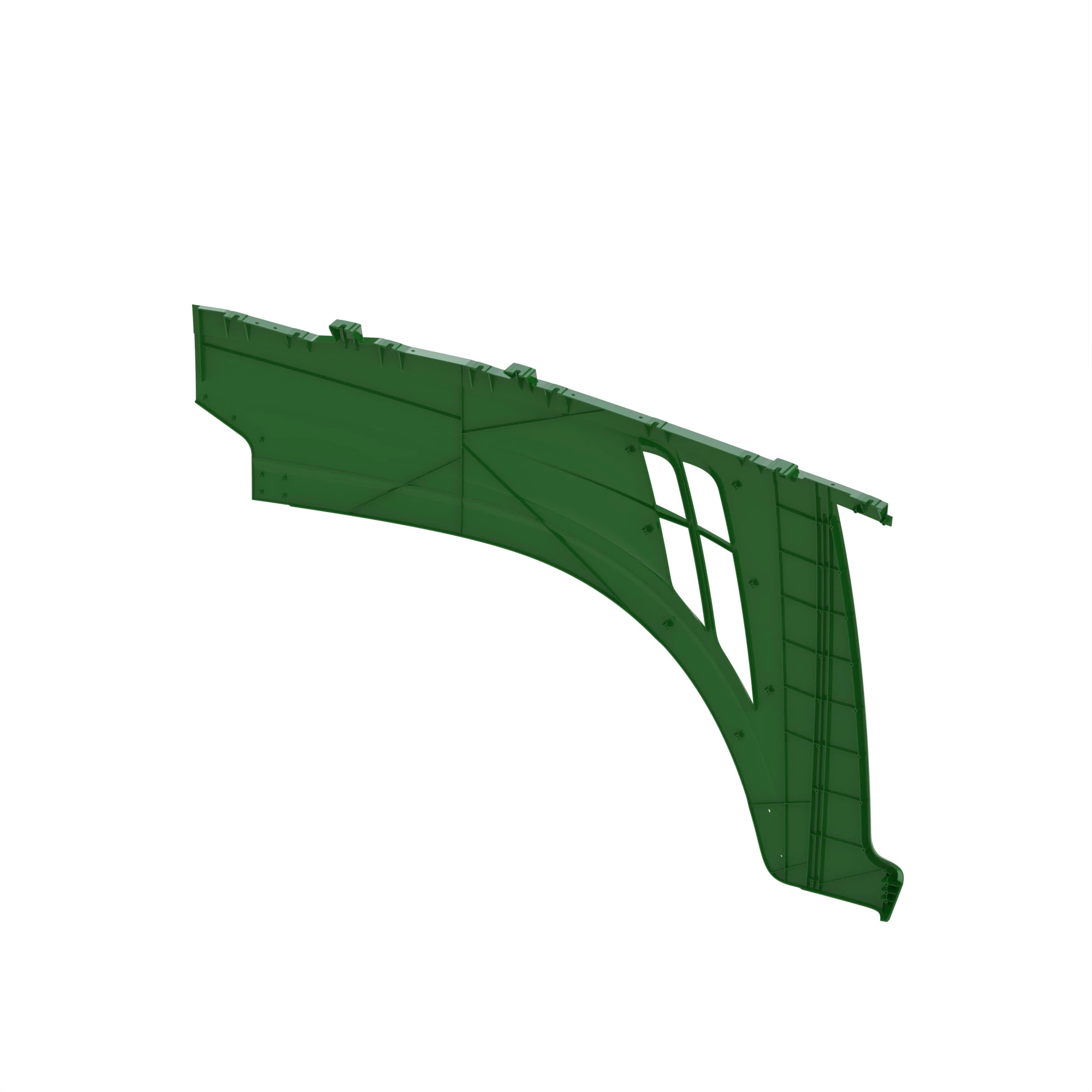 ⚙️ TR117195: Panel de Capó Con Manija, Lado Izquierdo John Deere