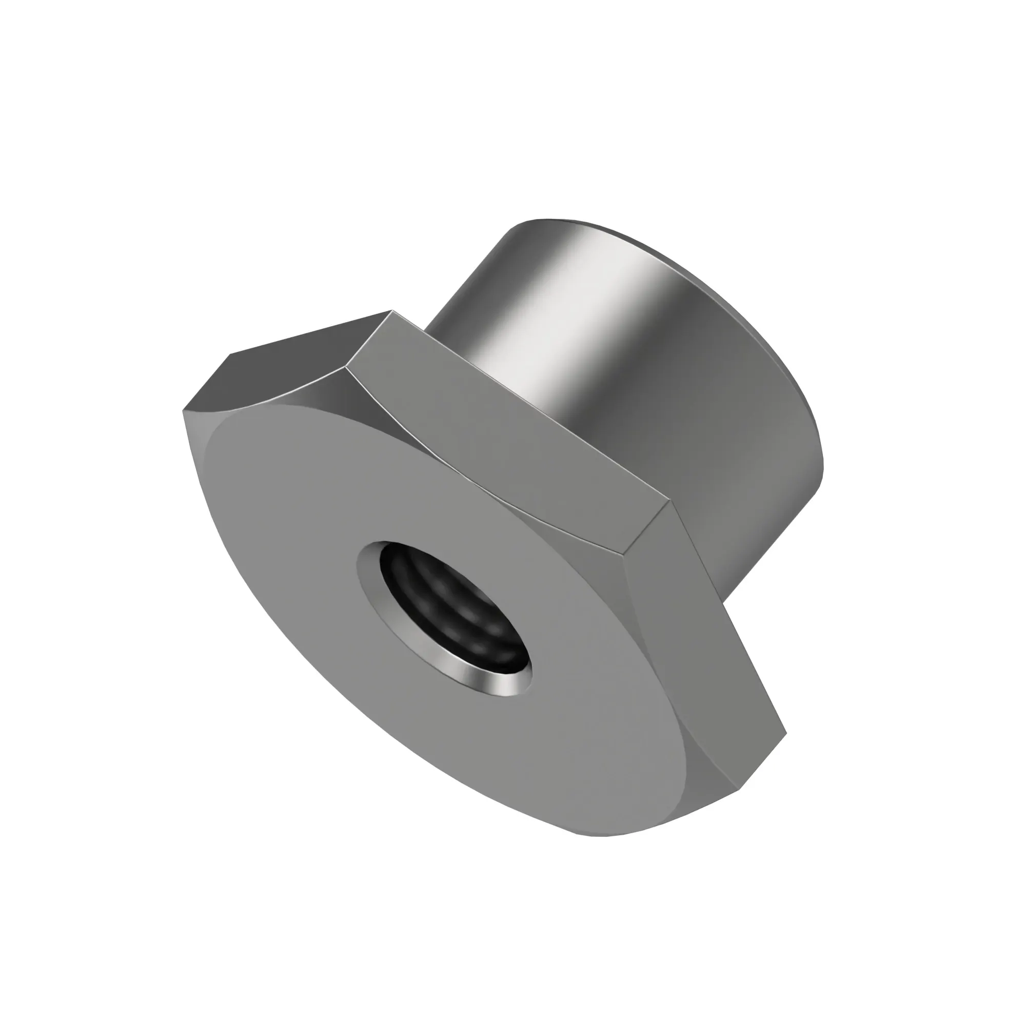 FLANGE NUT, MOER M8