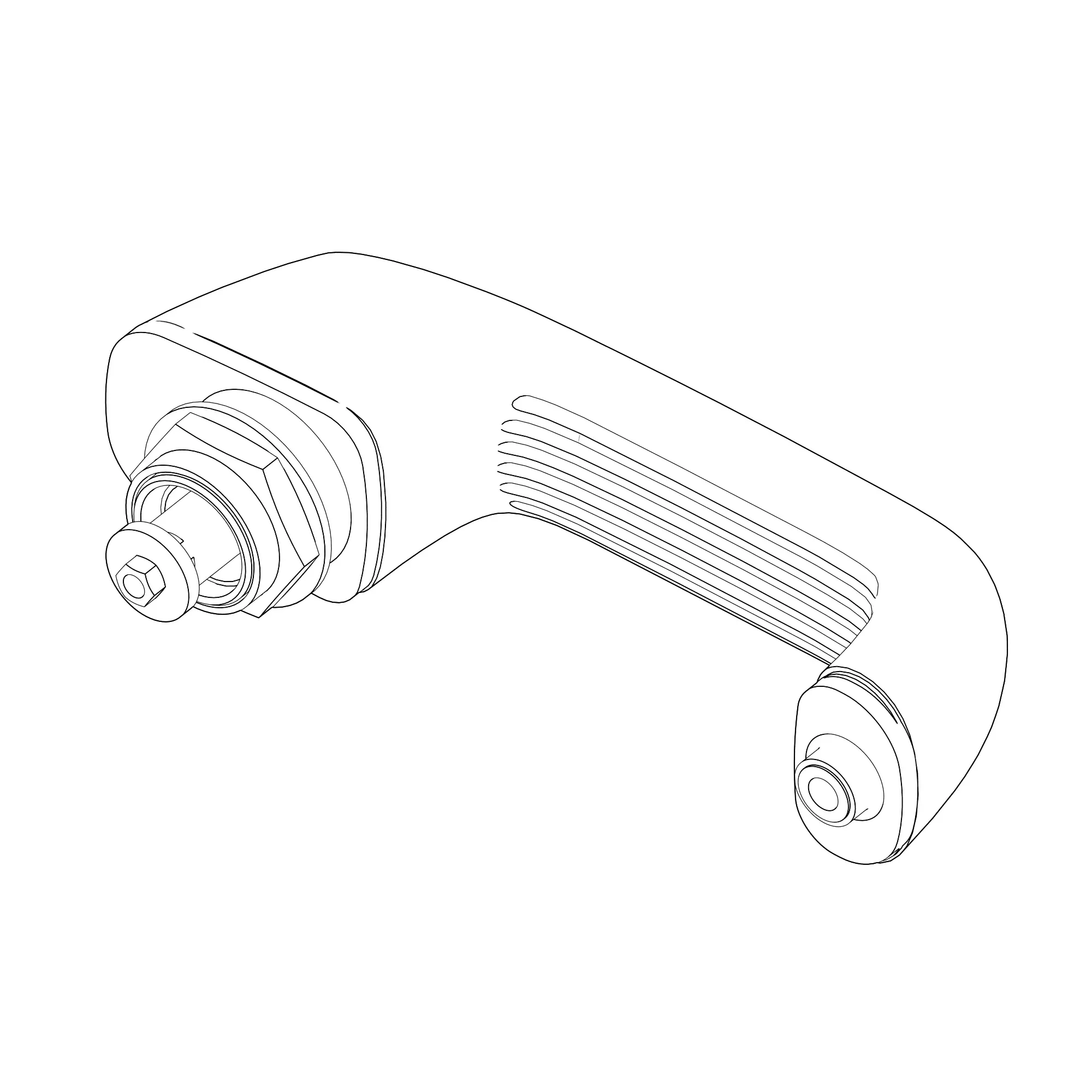 John Deere Door Handle, Outer - AT369226