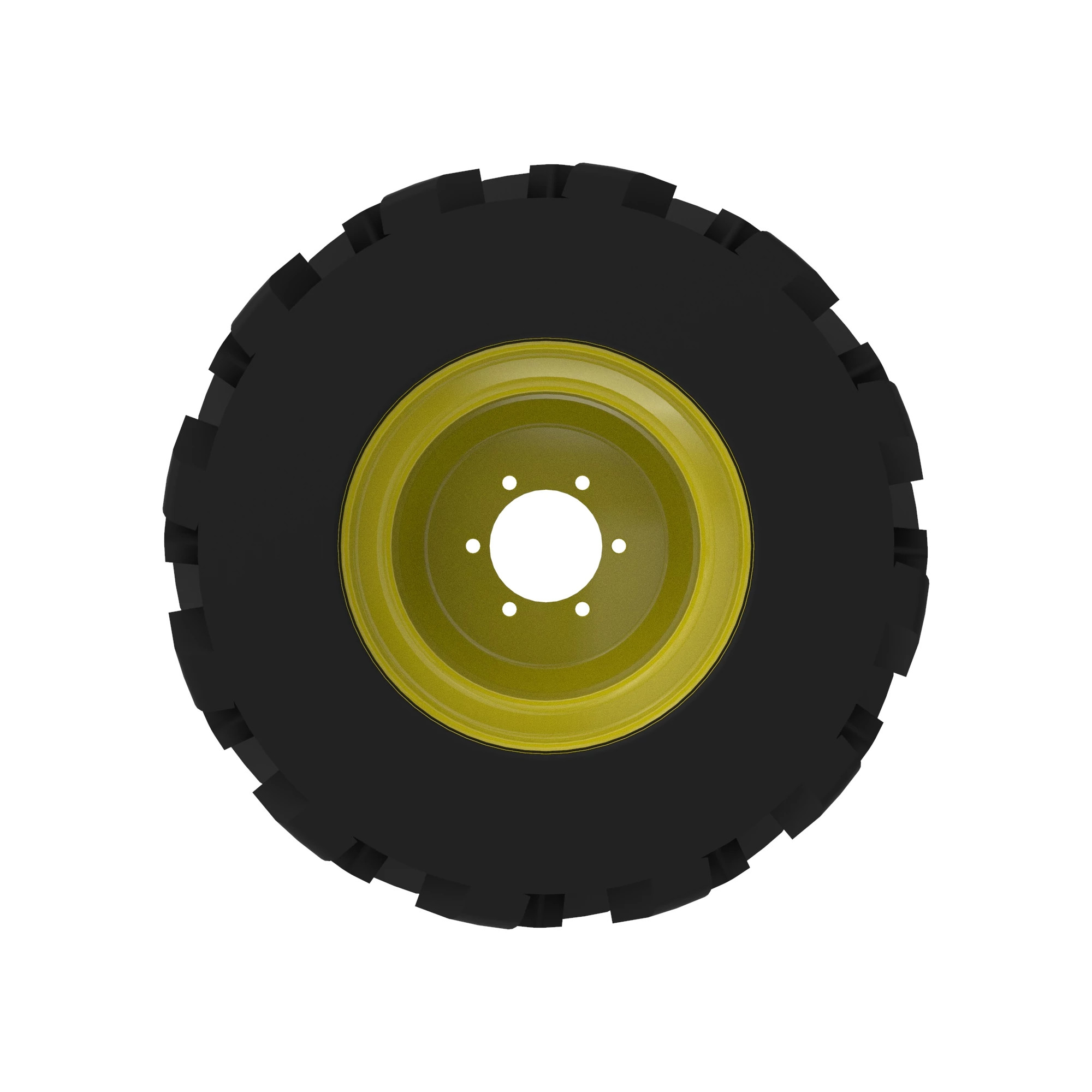 TIRE AND RIM ASSEMBLY, SKID STEER W