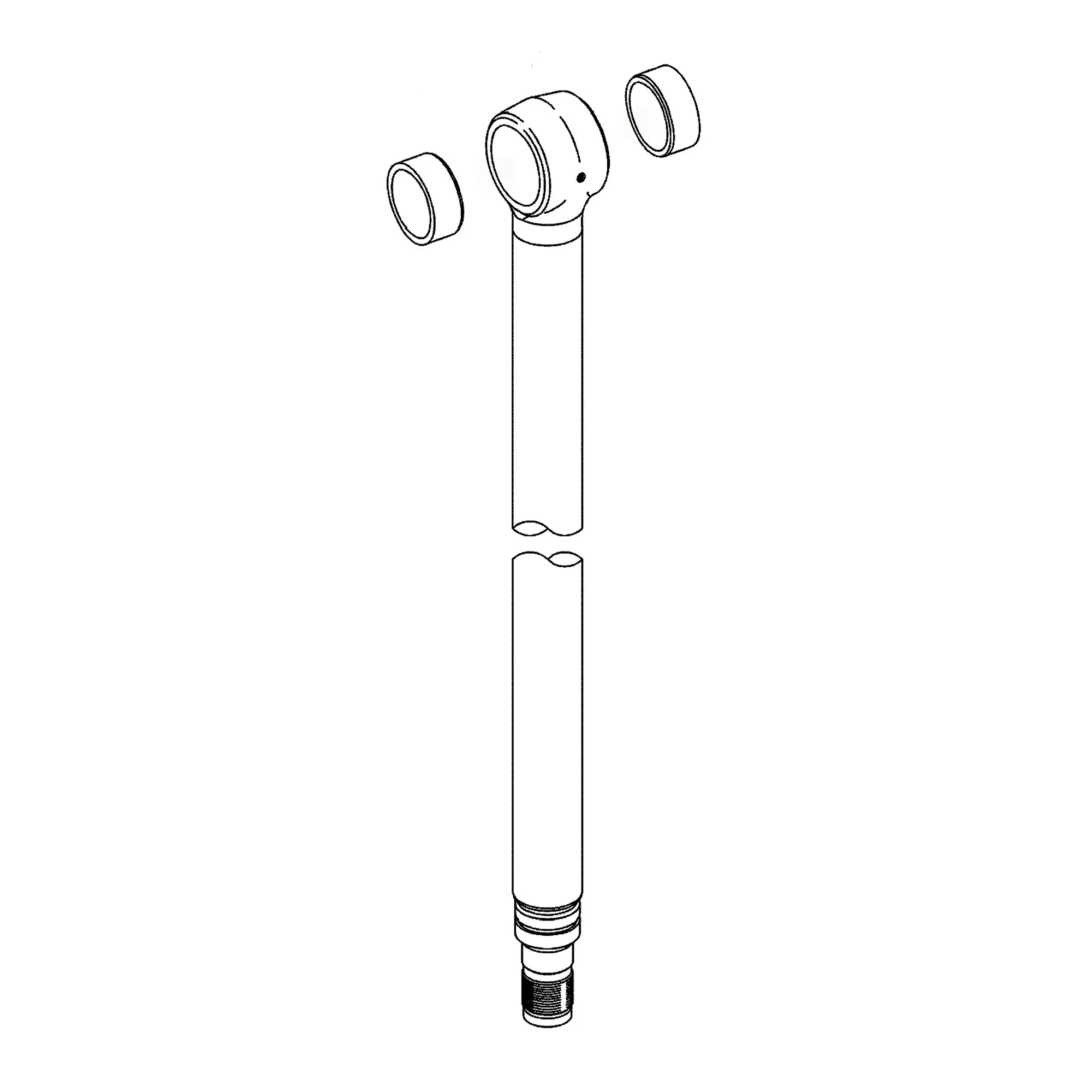 John Deere Arm Cylinder Rod - FXB00002297