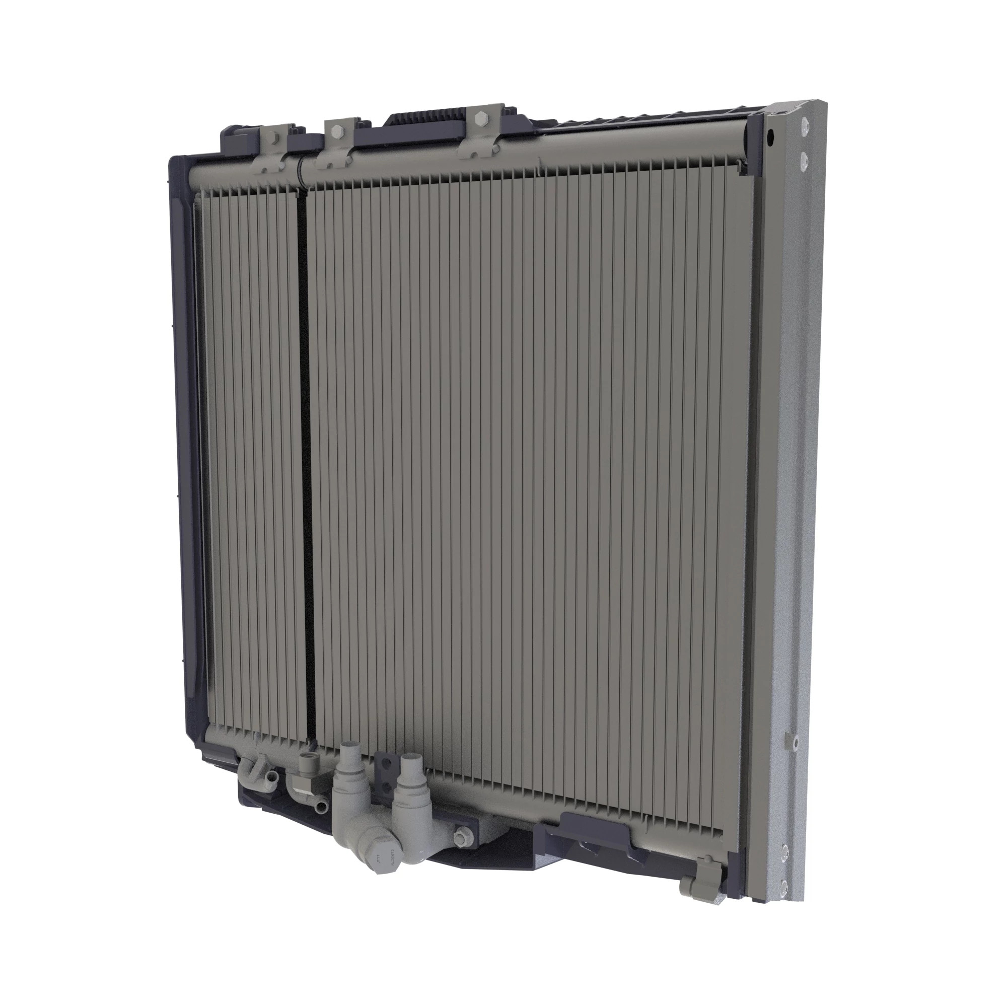 OIL COOLER, COMBI, SIZE E  (TOC BYP
