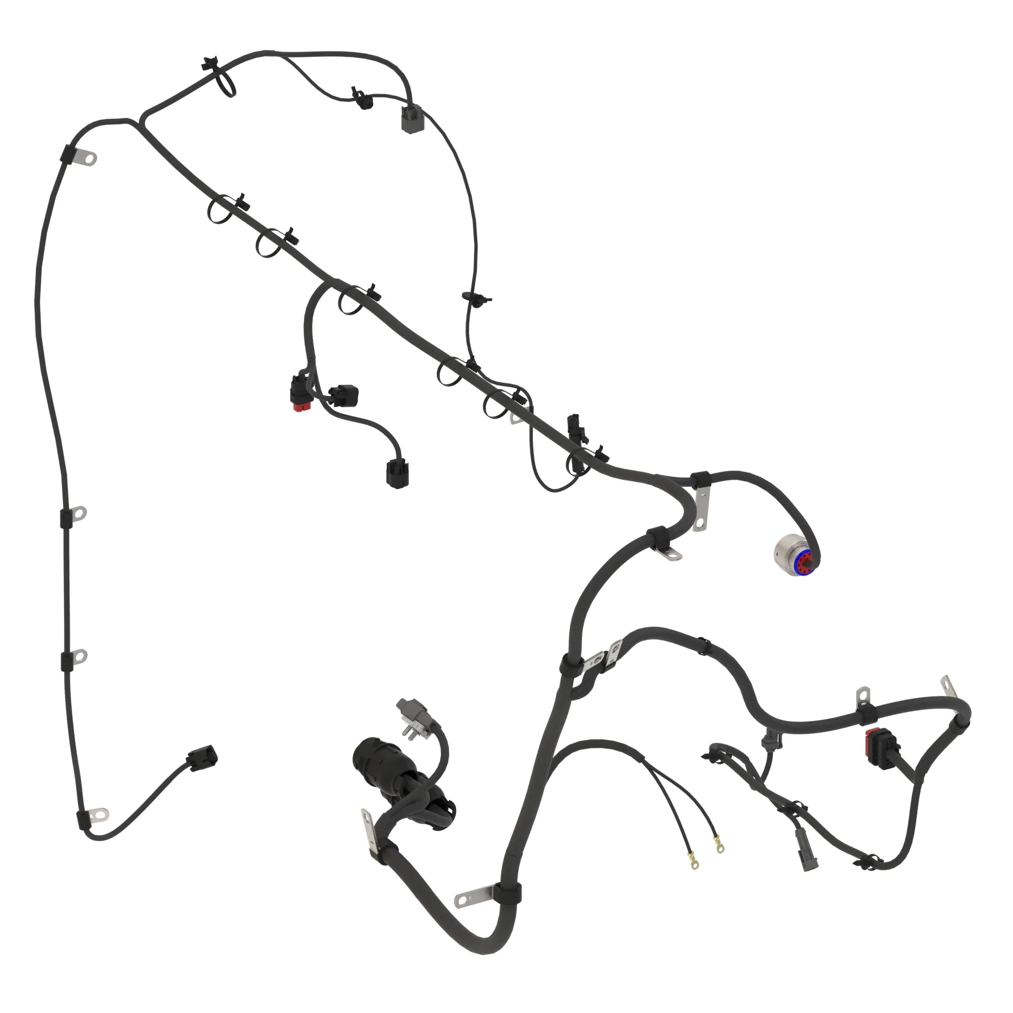 John Deere ECU Engine Wiring Harness, Level 15 - DZ103455