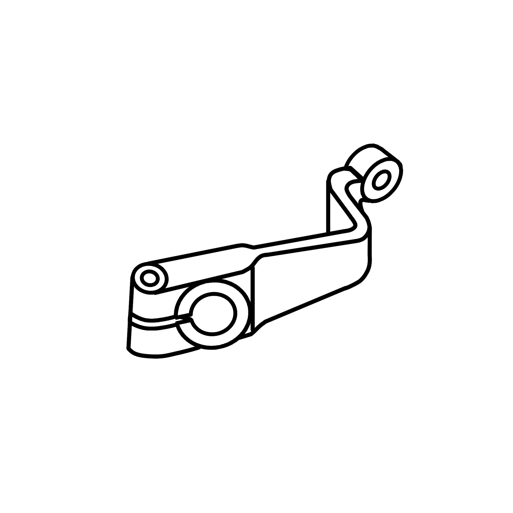 John Deere Range Shifter Arm - R49207