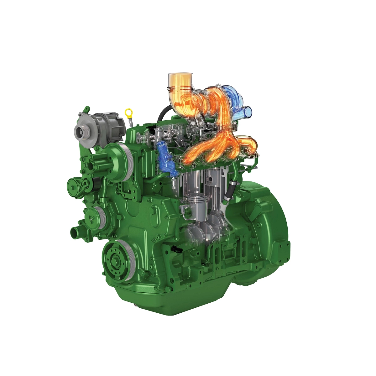 Diesel Engine 4045HT068, IT4 160G Ex