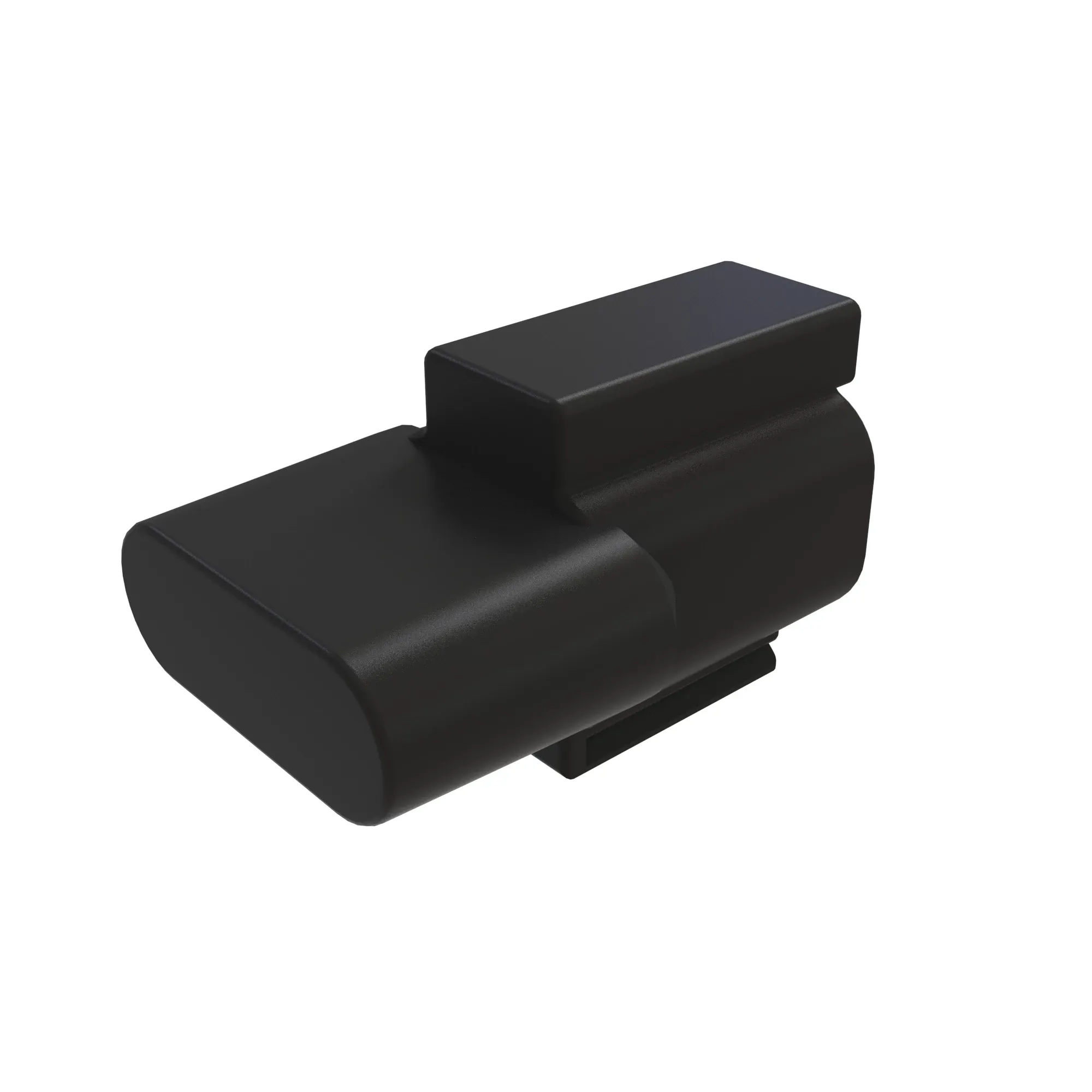 CONN DEUTSCH DT 2W MS BLK PLSTC