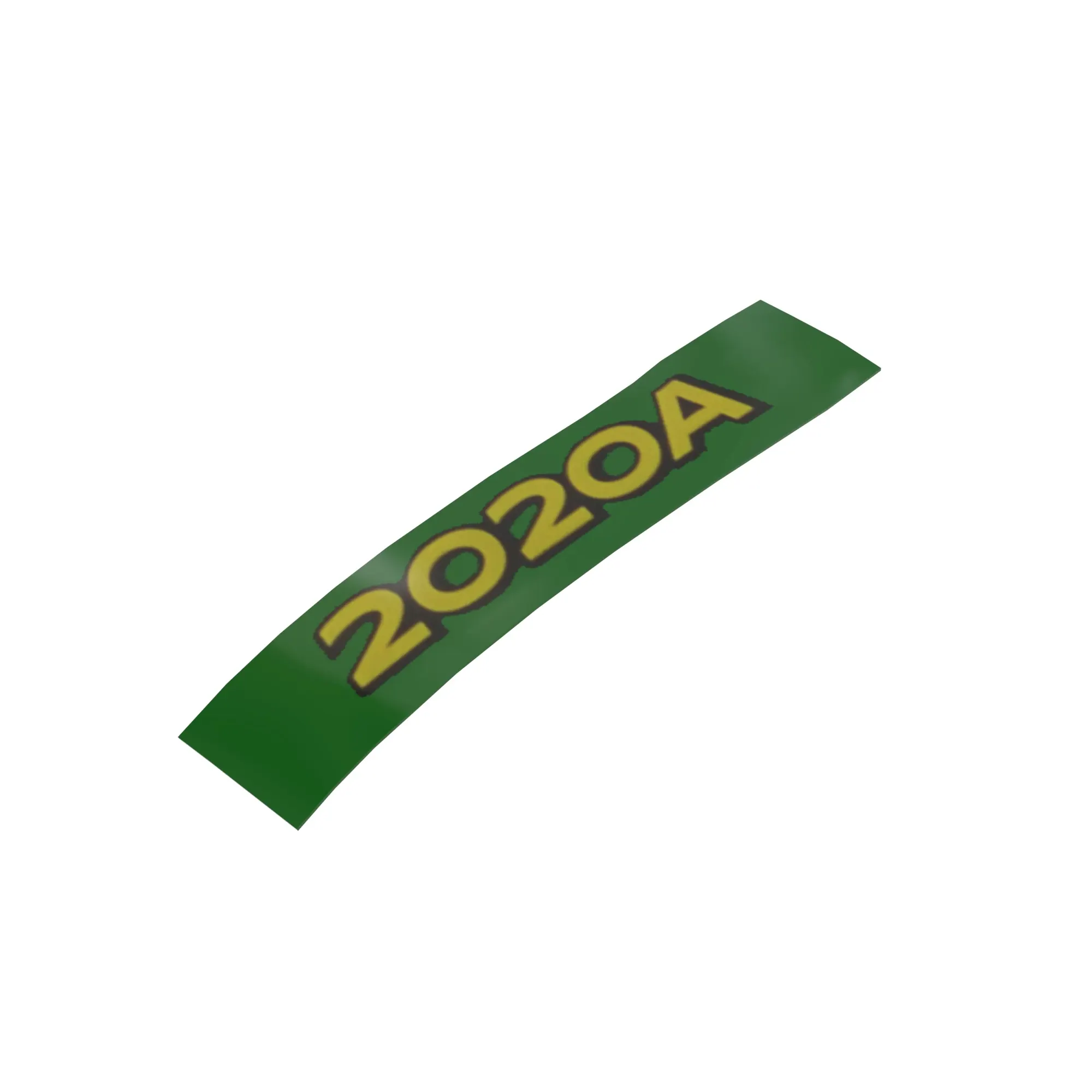 John Deere 2020A Model Designator Label - TCU29980