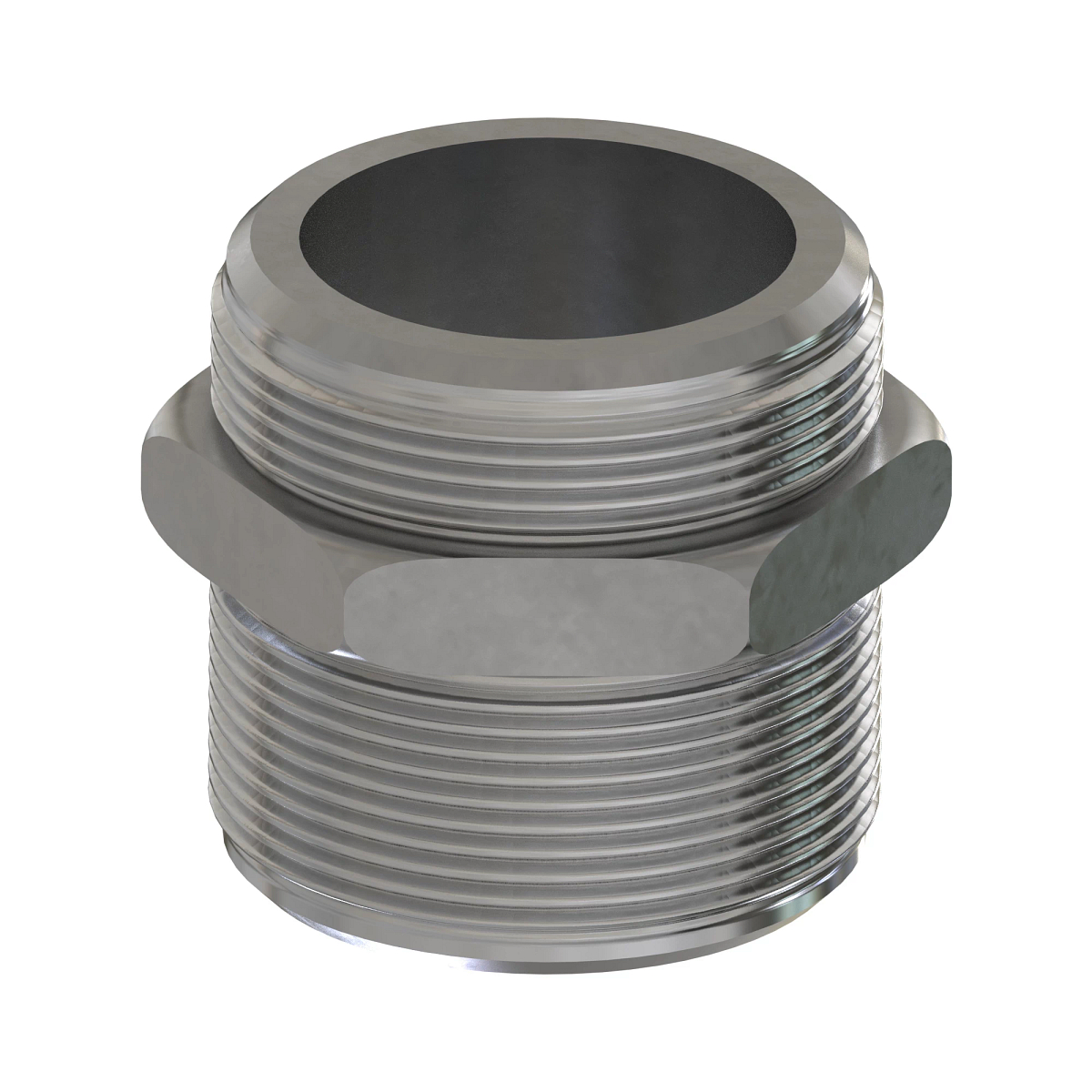 John Deere External Threaded Nipple Adapter Fitting - T164554