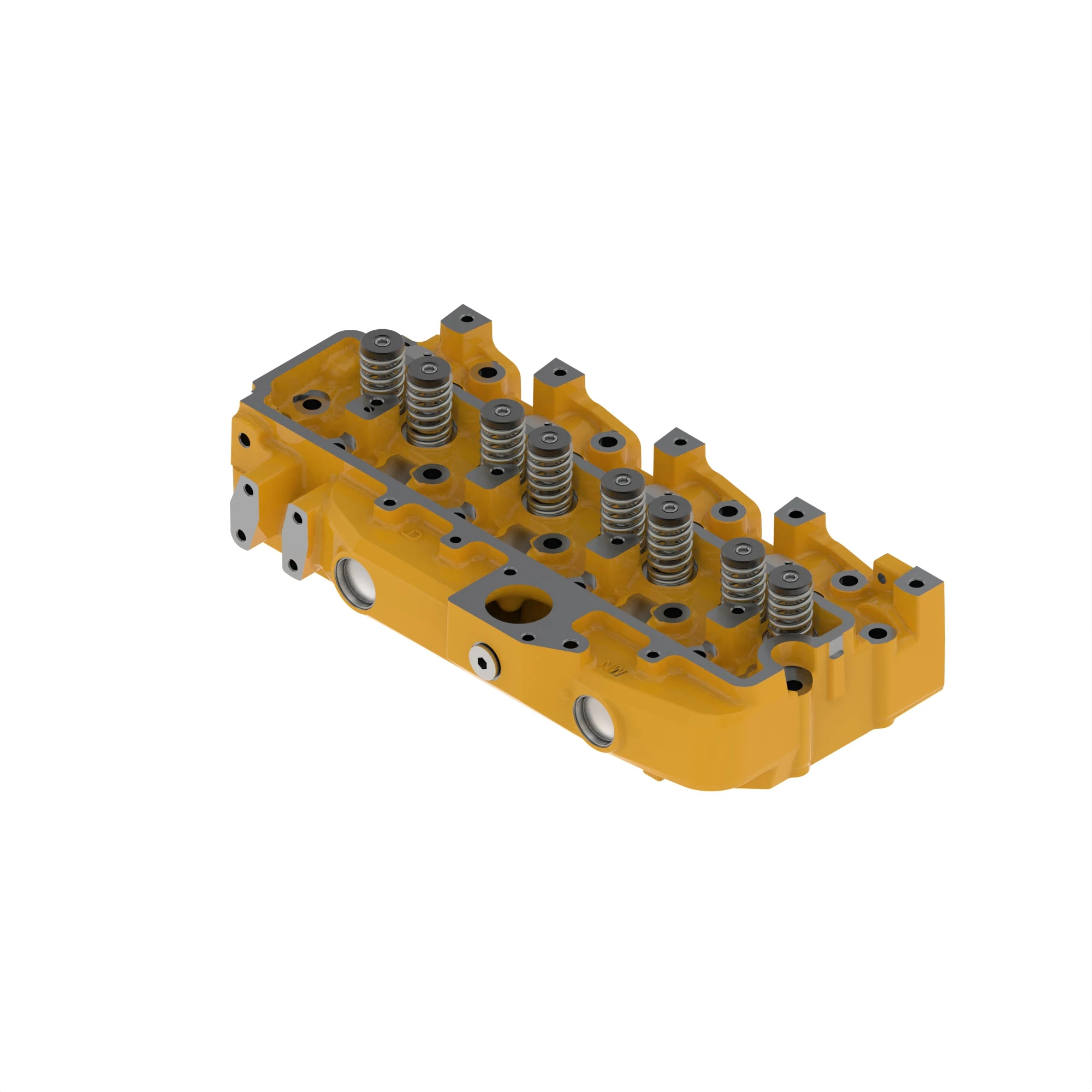 John Deere Cylinder Head with Valves - RE531088