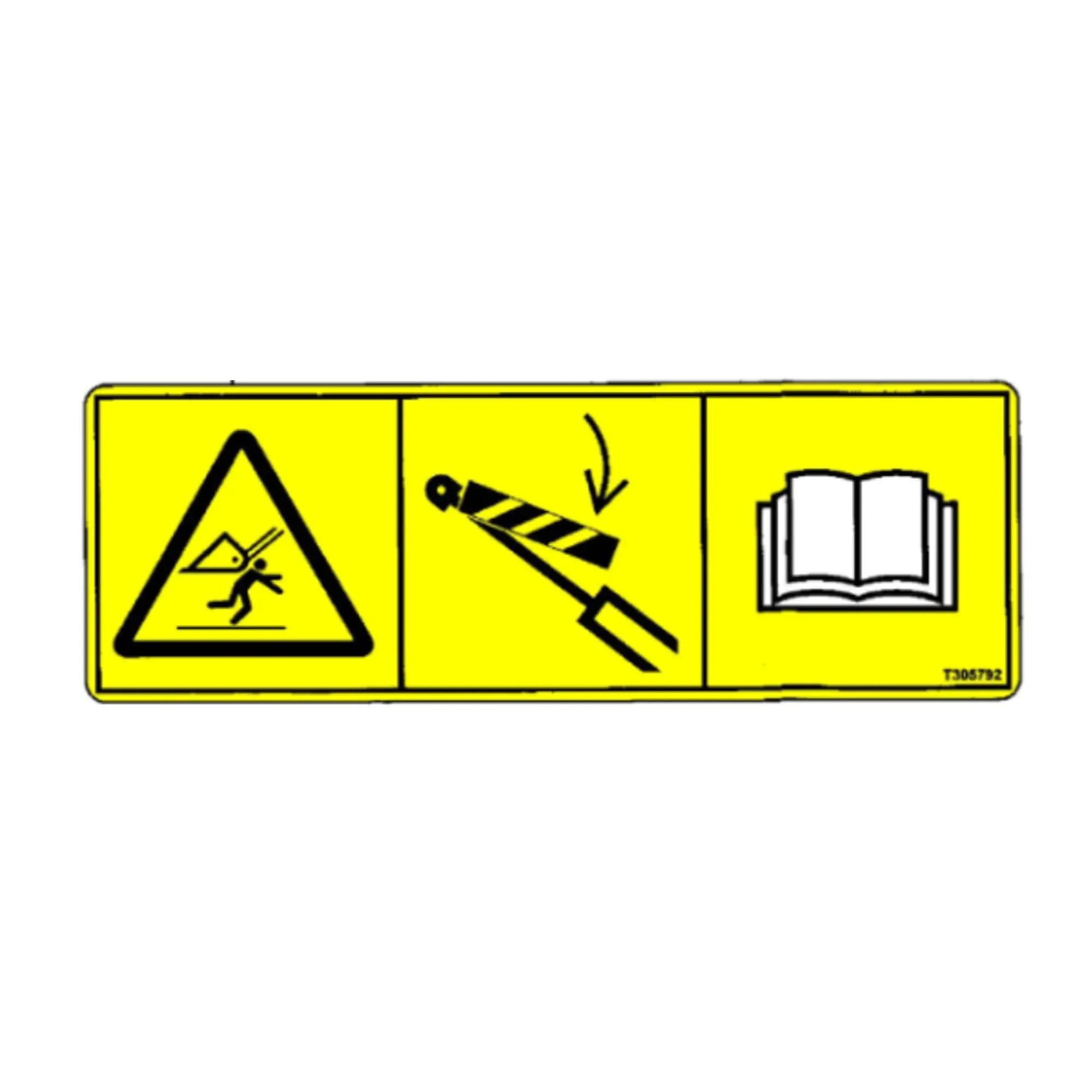 NO TEXT BOOM LOCK LABEL