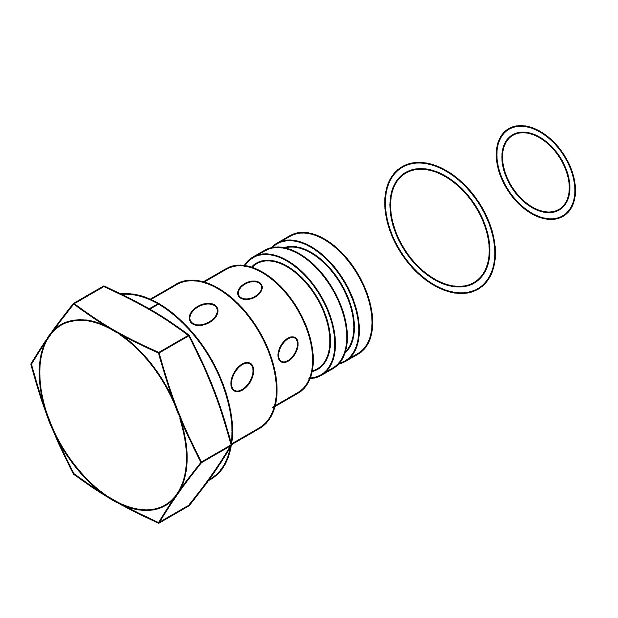 John Deere Check Valve - RE327955