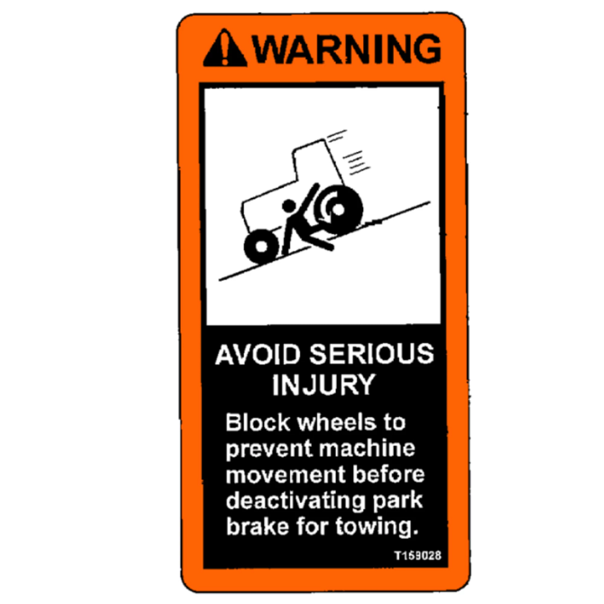 LABEL, PARK BRAKE