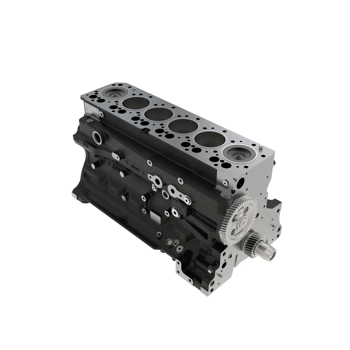 SHORT BLOCK ASSEMBLY, 6068 FT4
