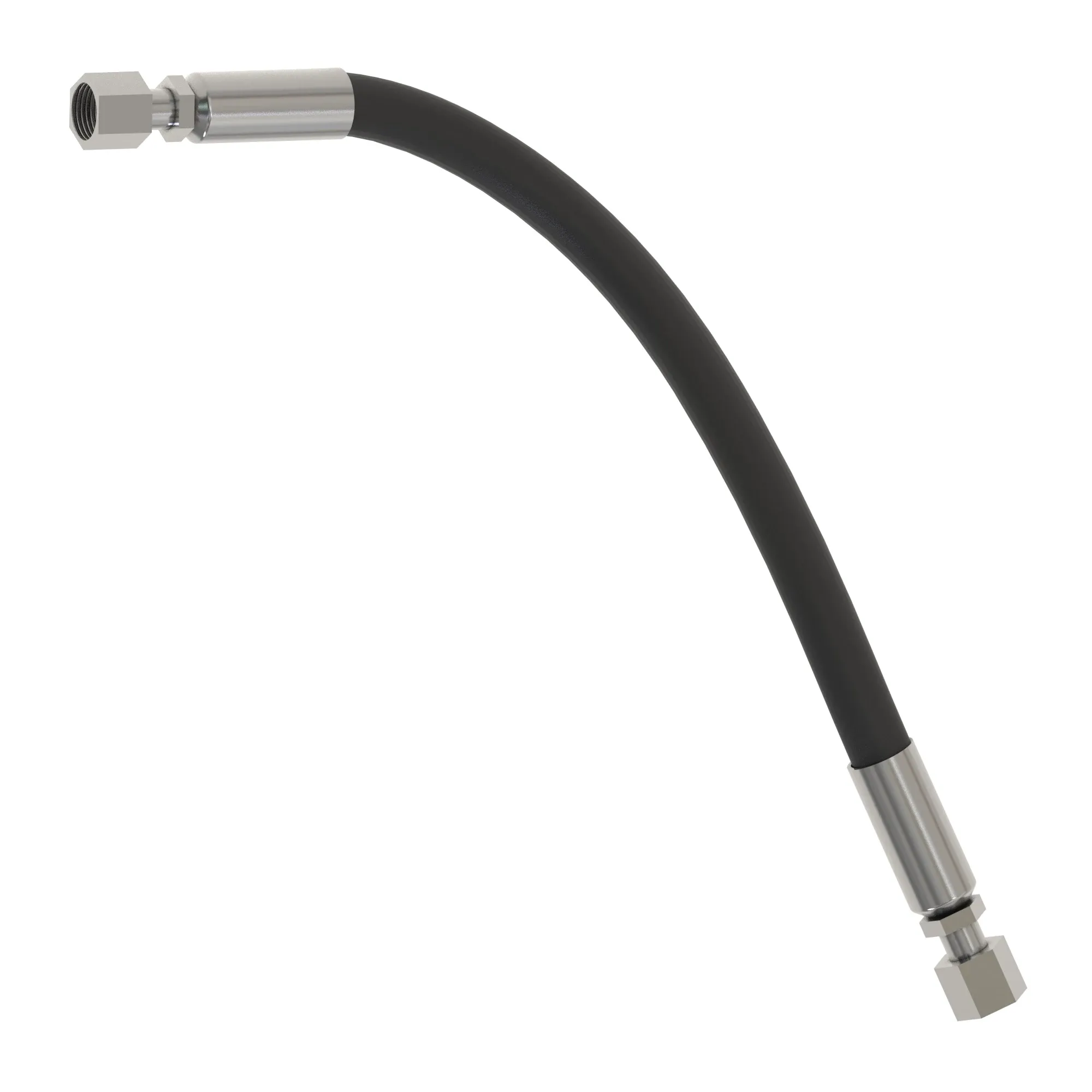 John Deere Reinforced Rubber Hydraulic Hose - AT100616