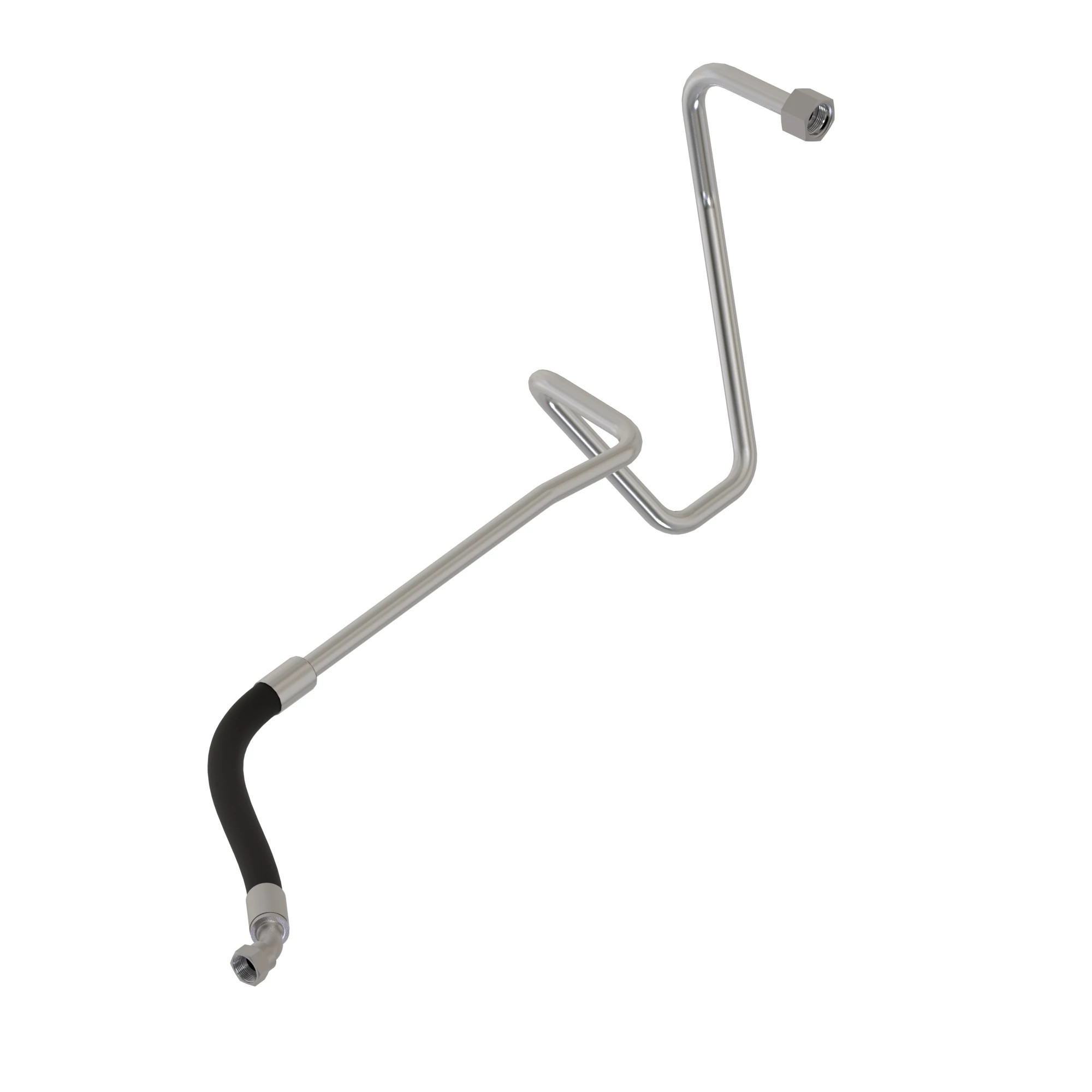 John Deere Steering Supply B Port Oil Line - RE584114