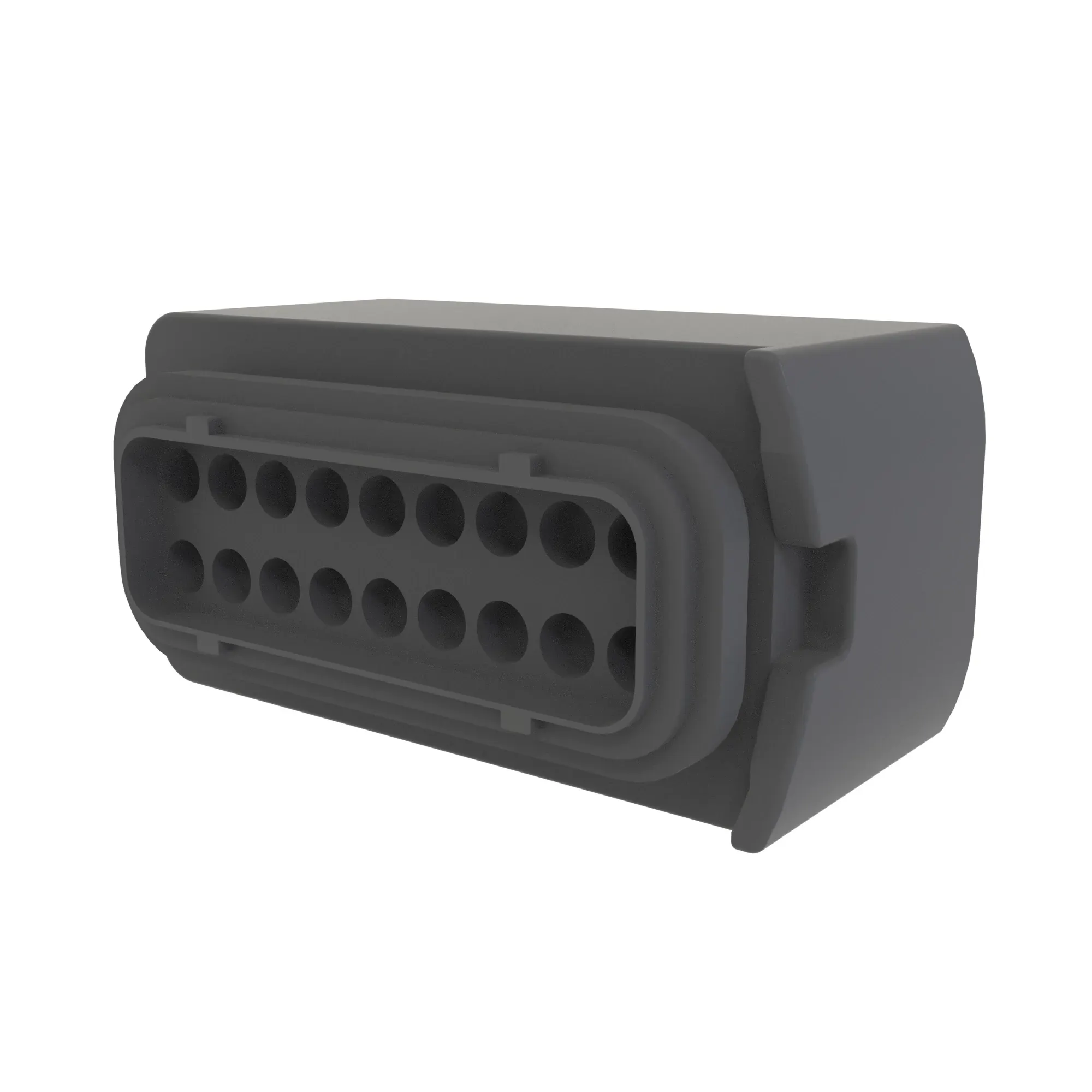 Conn Tyco Mcp 18W Fs Blk Plstc