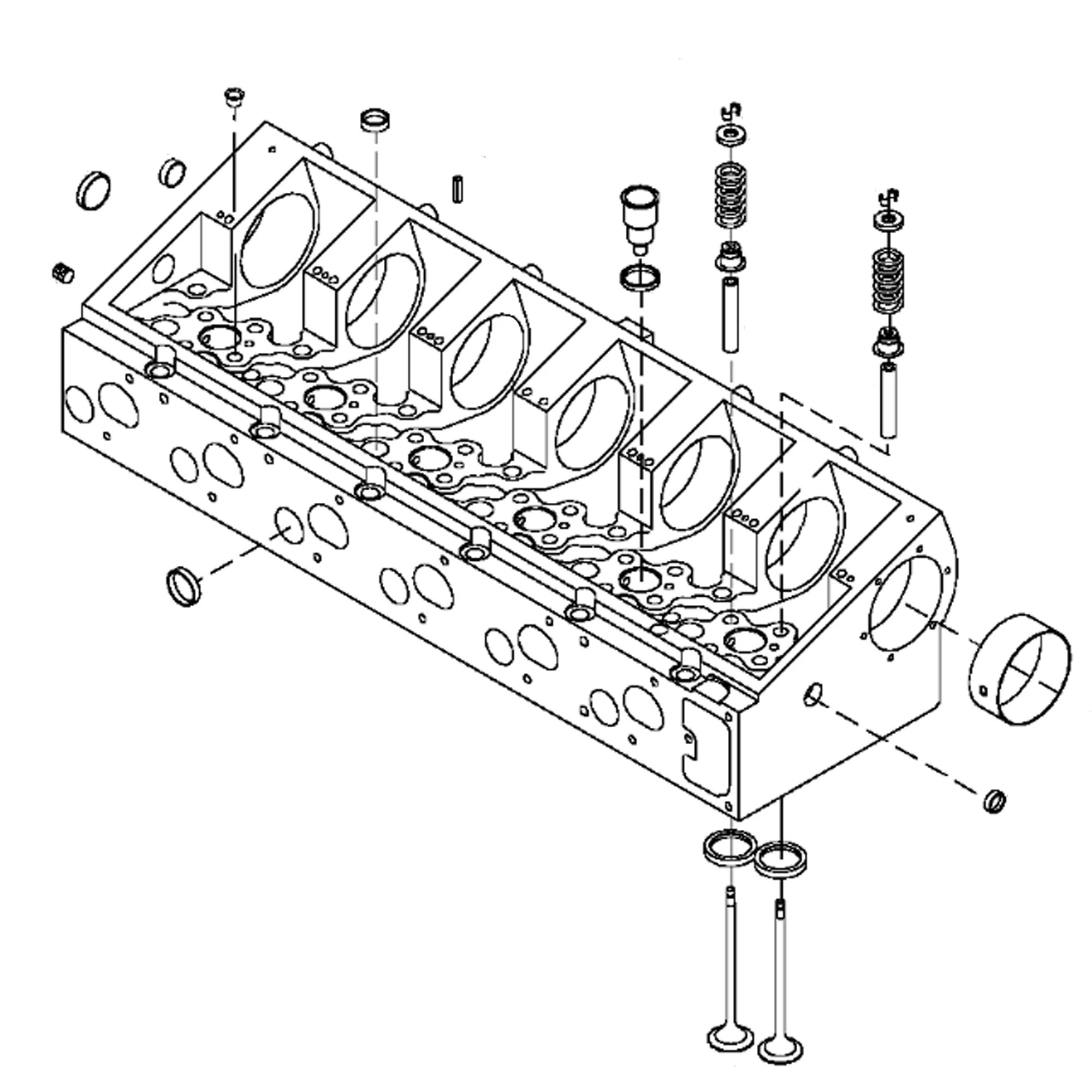 John Deere Reman REMAN Cylinder Head - SE500709