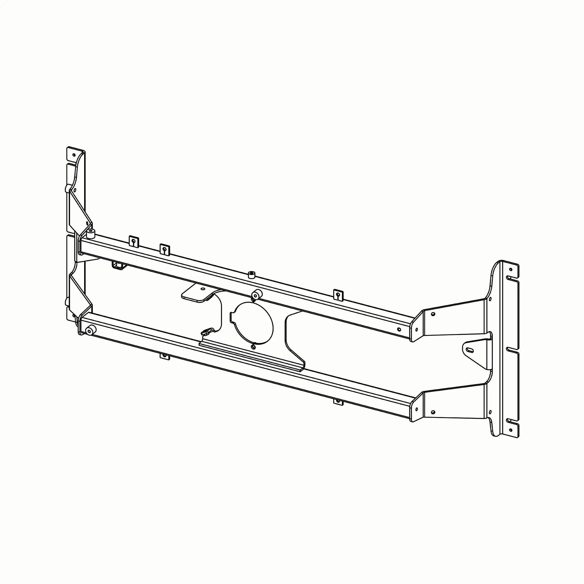 John Deere Cooling Package Support - AT473421