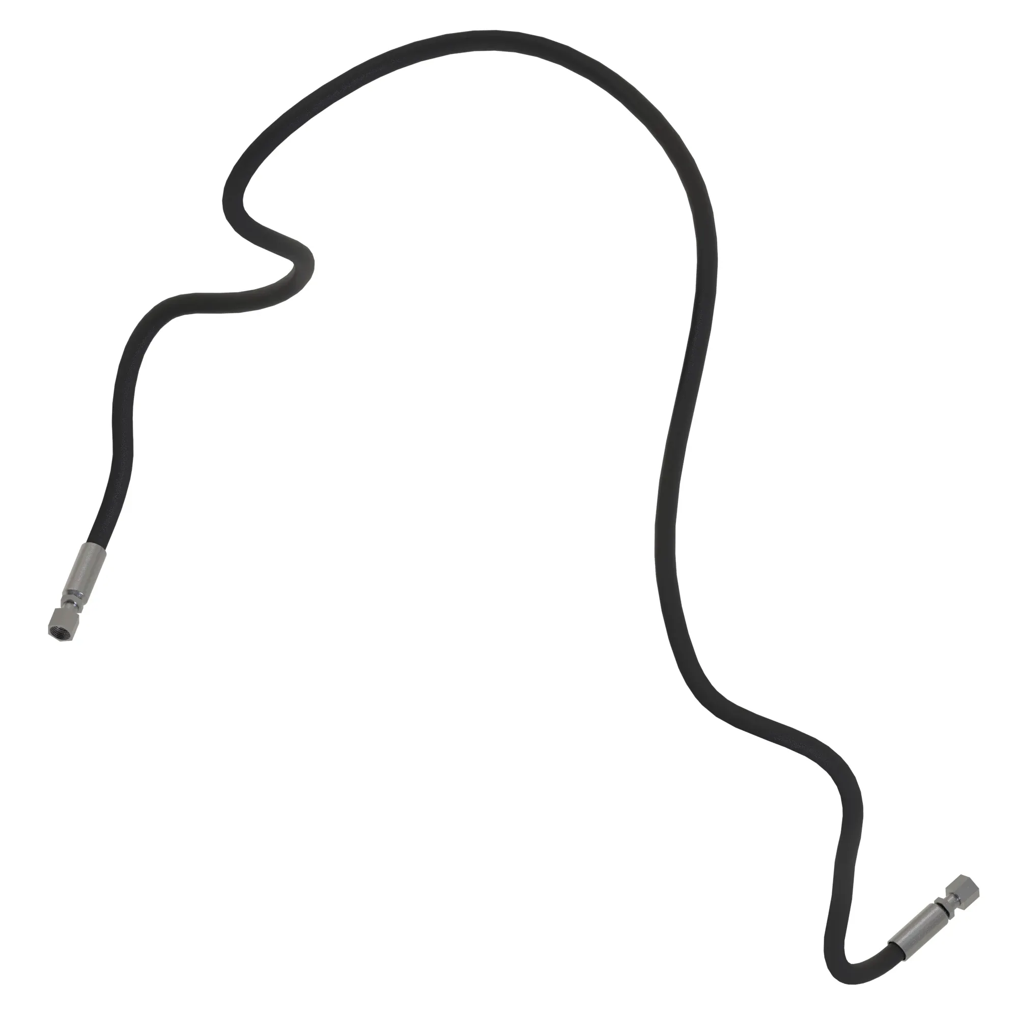 John Deere Oil Pump to Hydraulic Motor Hose - AT545554