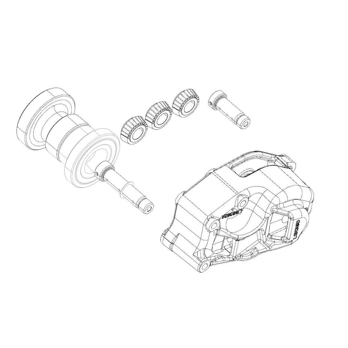 Serviice Kit Idler-Case