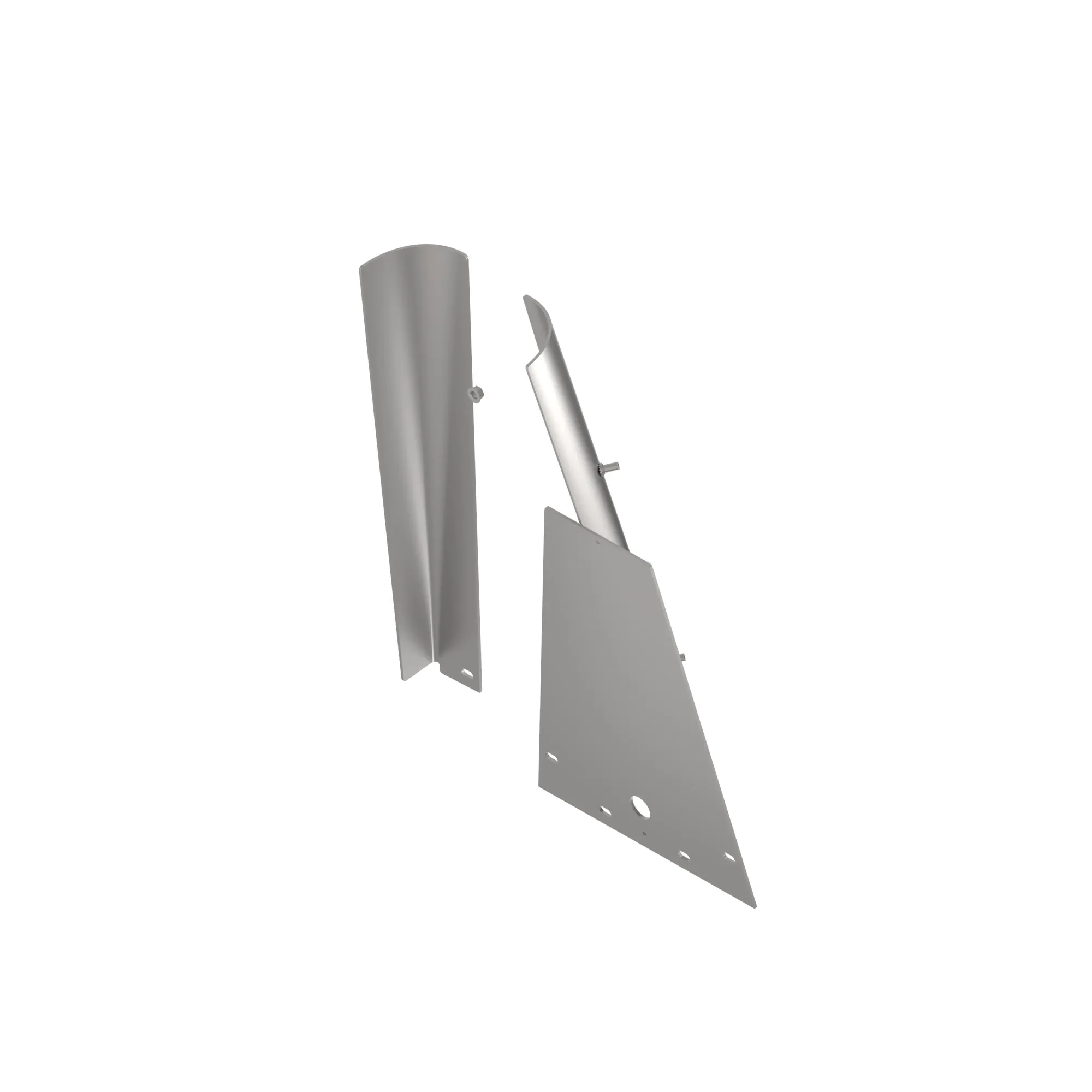 John Deere Discharge Channel Chute Wear Plates - AZ104208