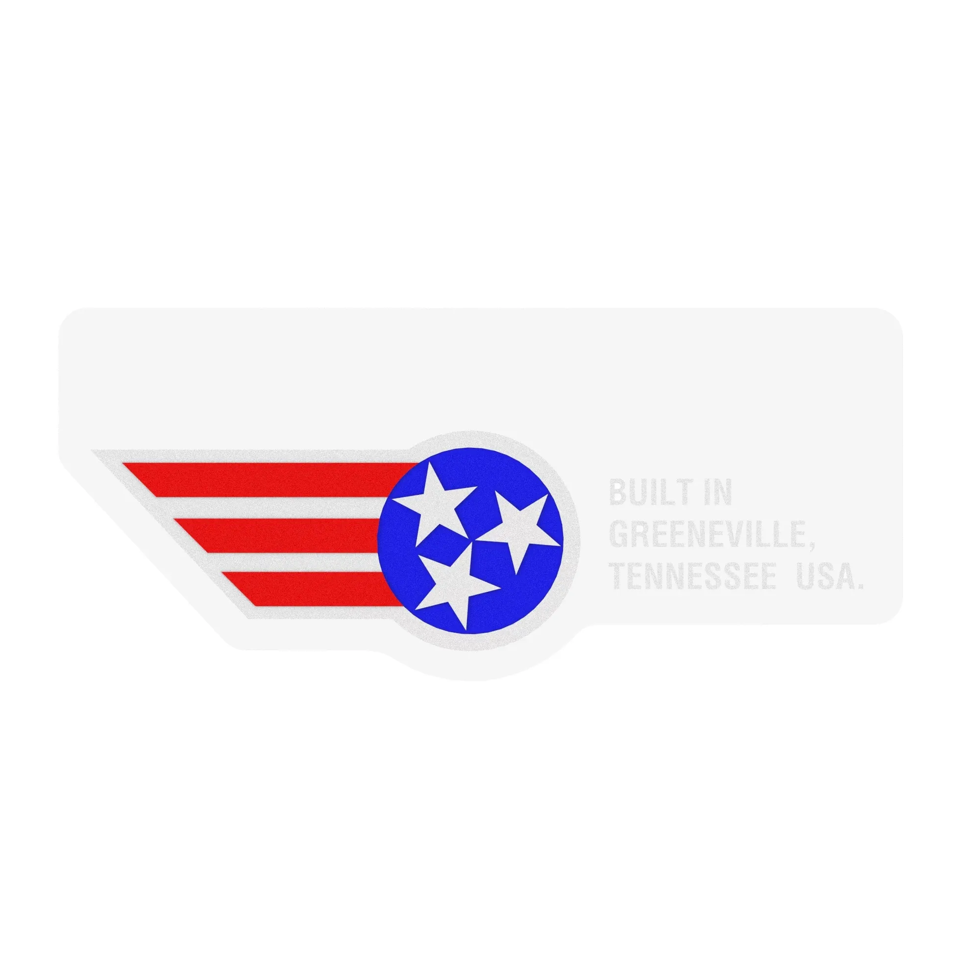 John Deere Label, Built in USA - GX25815