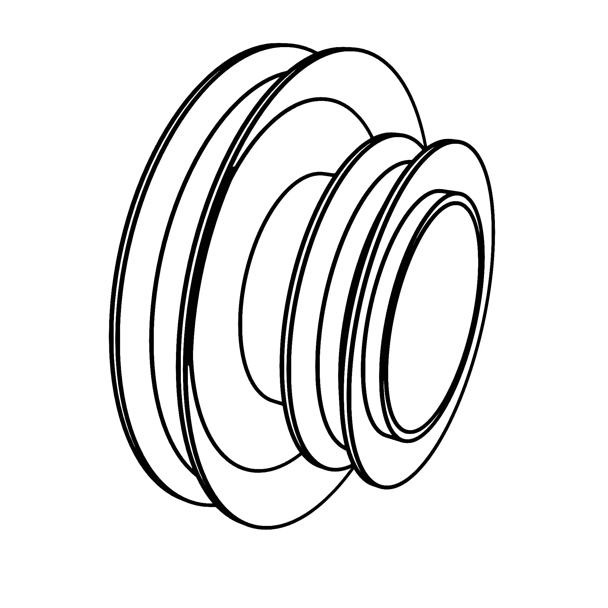 John Deere Rotary Mower Jacksheave and Spindle Pulley - AM39954